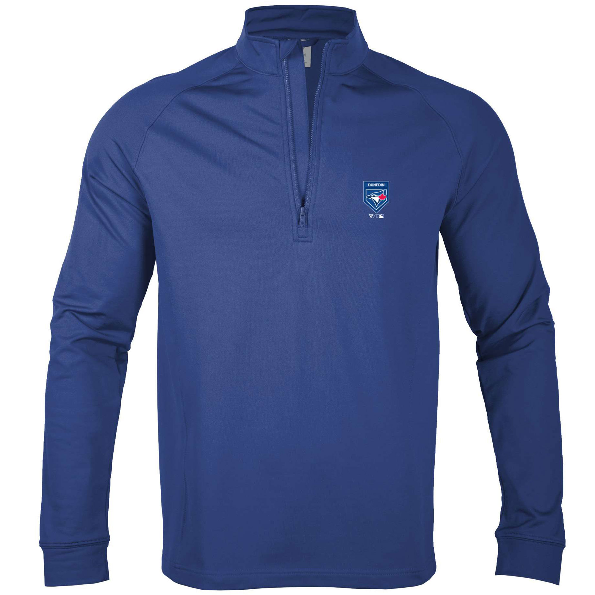 Men's Toronto Blue Jays Levelwear Royal 2024 Spring Training Calibre Raglan Quarter-Zip Top