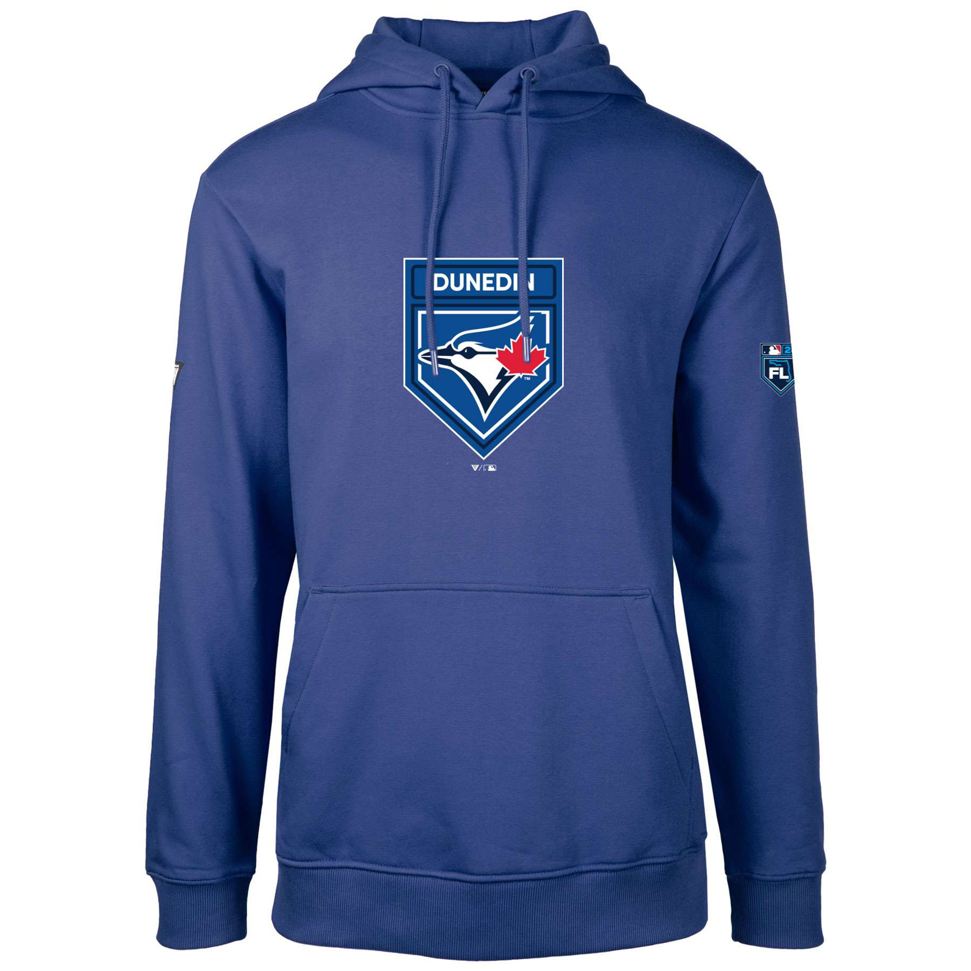 Men's Toronto Blue Jays Levelwear Royal 2024 Spring Training Podium Fleece Pullover Hoodie