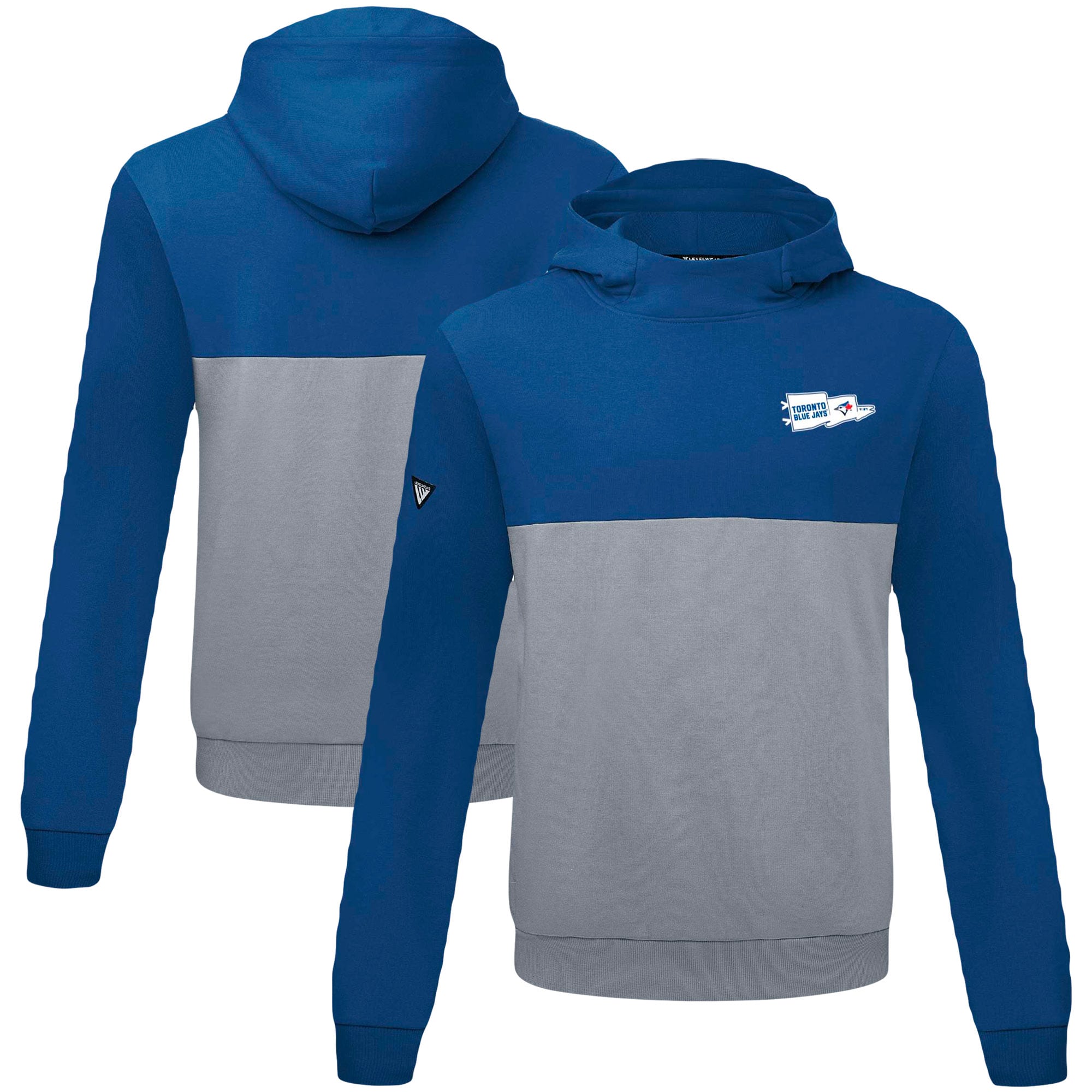 Men's Toronto Blue Jays  Levelwear Royal  Bracket Rafters Pullover Hoodie