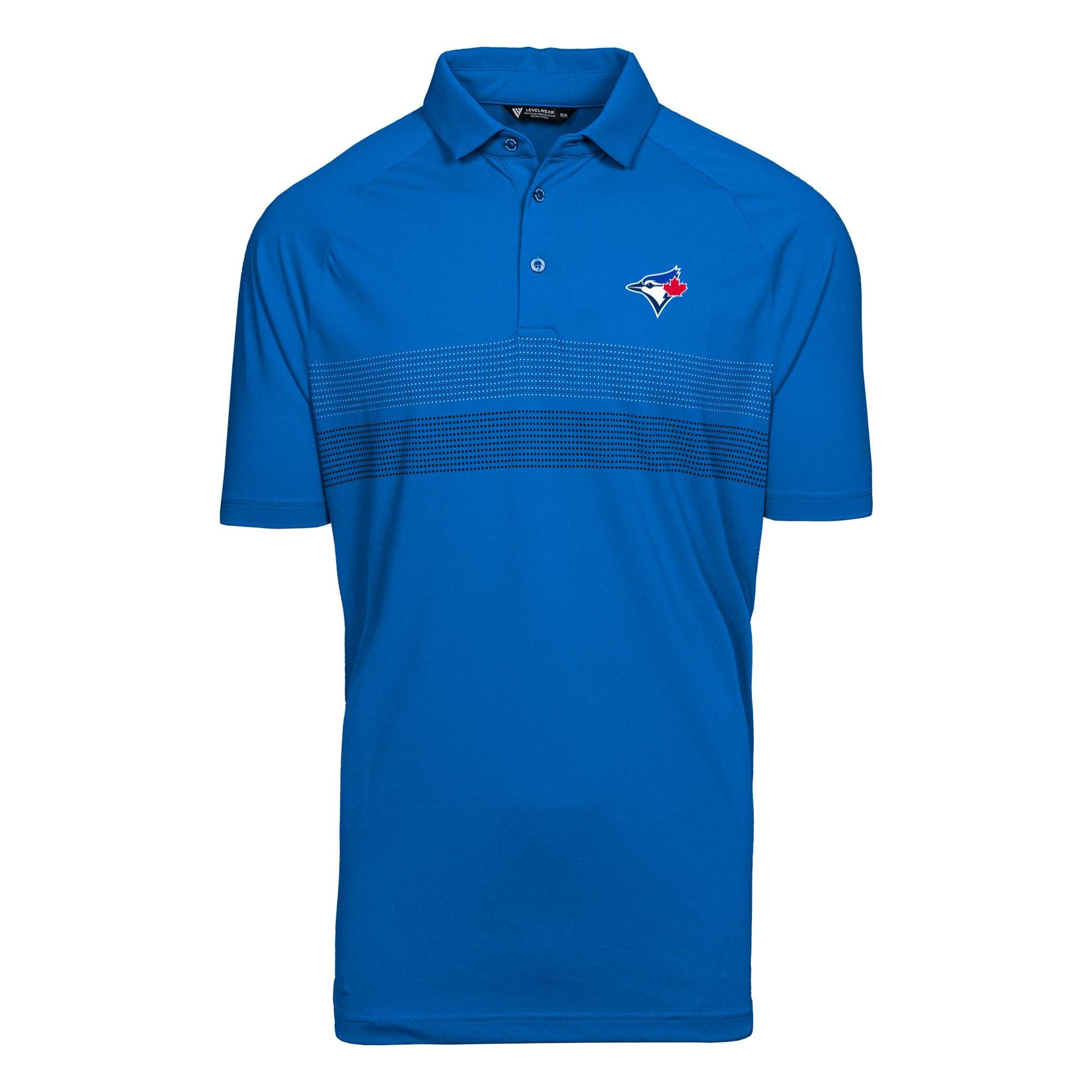 Men's Toronto Blue Jays  Levelwear Royal Mason Insignia 2.0 Polo