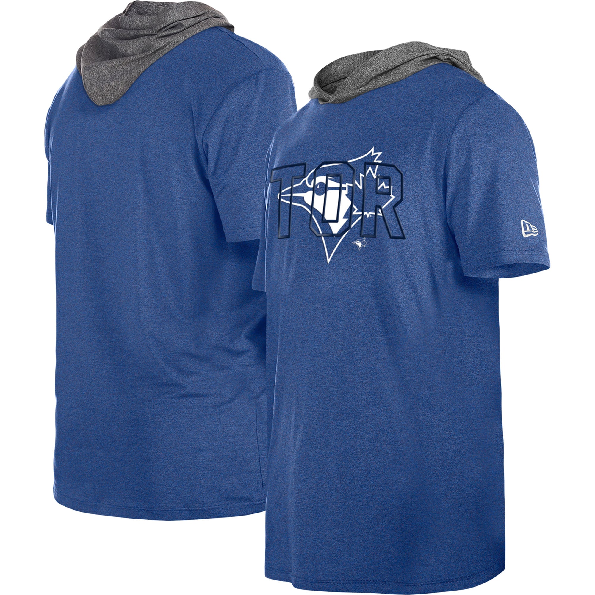 Men's Toronto Blue Jays New Era Royal Team Hoodie T-Shirt