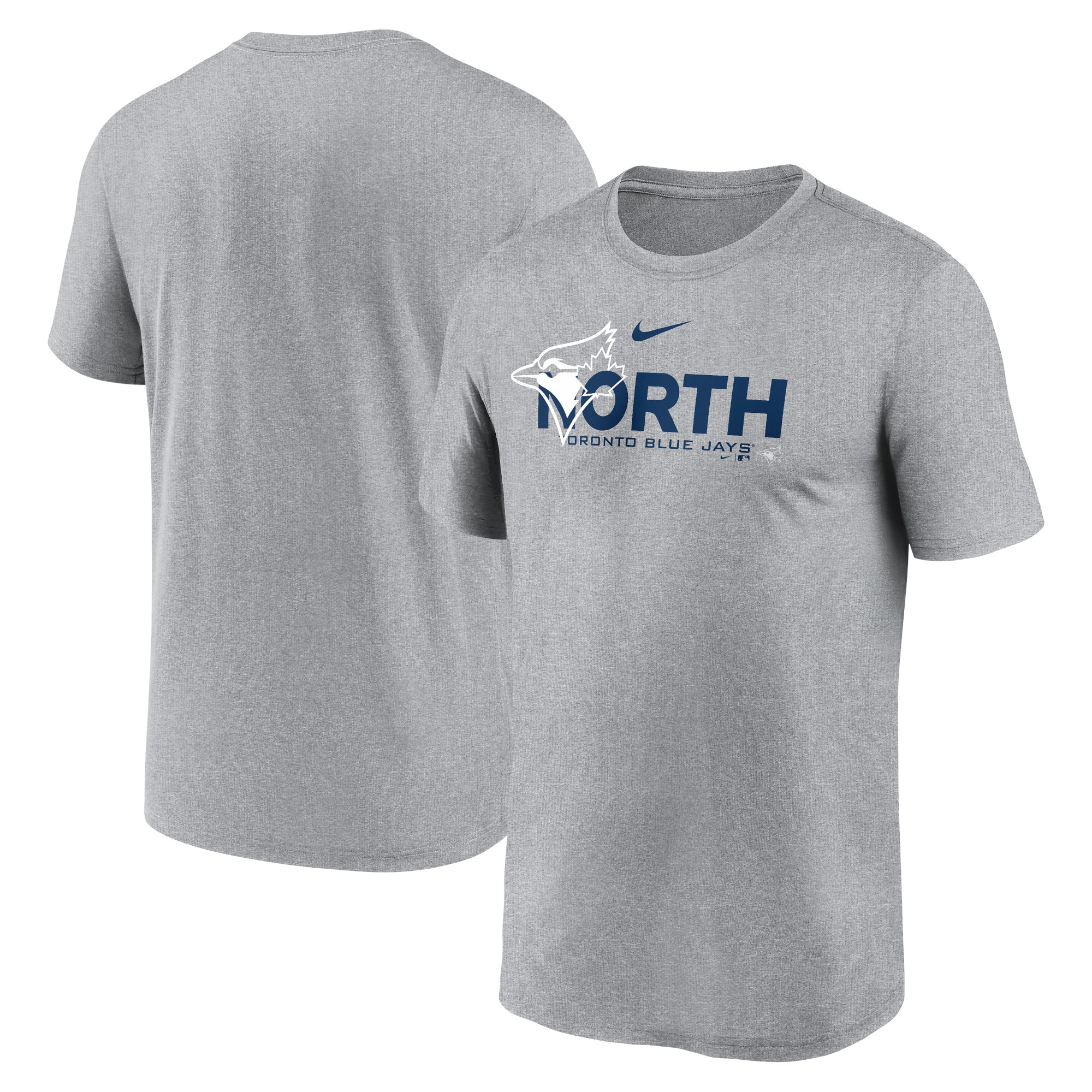Men's Toronto Blue Jays Nike Heathered Charcoal Local Rep Legend Performance T-Shirt