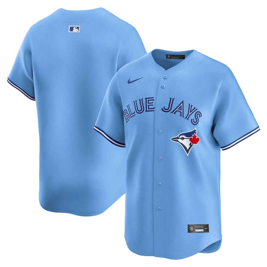 Men's Toronto Blue Jays Nike Light Blue Alternate Limited Jersey
