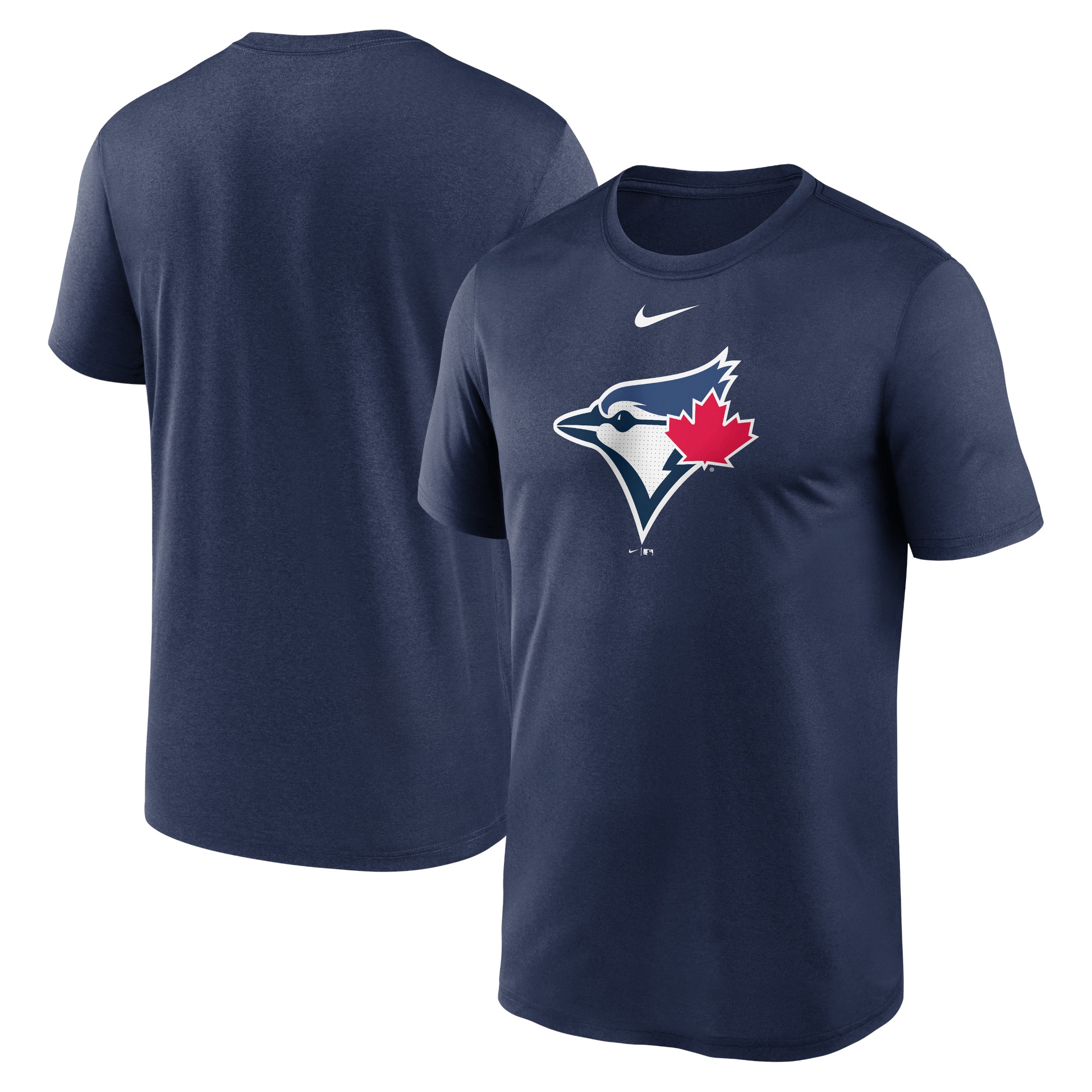 Men's Toronto Blue Jays  Nike Navy Legend Fuse Large Logo Performance T-Shirt