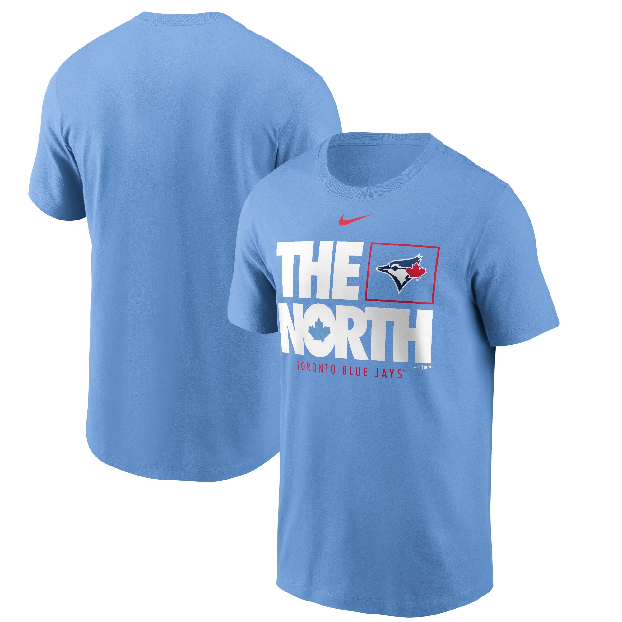 Men's Toronto Blue Jays Nike Powder Blue The North Hometown T-Shirt