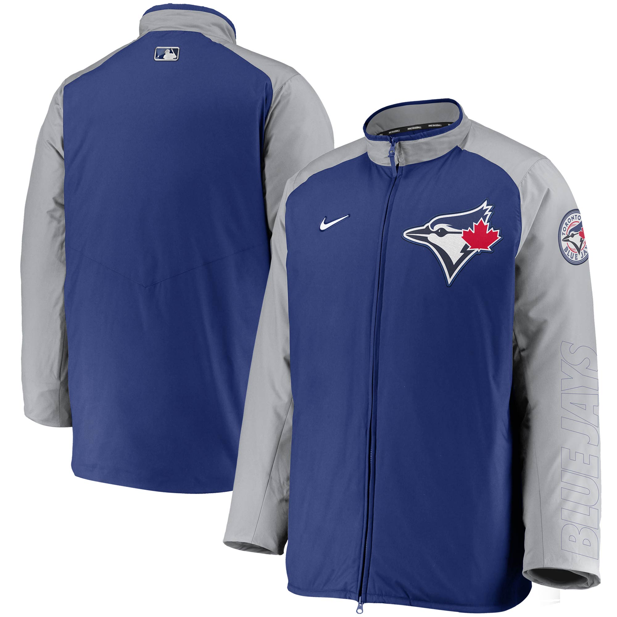 Men's Toronto Blue Jays Nike Royal Authentic Collection Dugout Full-Zip Jacket