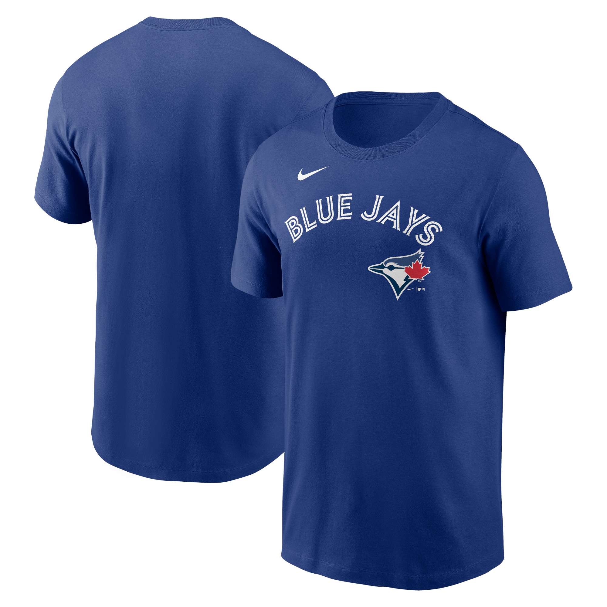 Men's Toronto Blue Jays Nike Royal Fuse Wordmark T-Shirt