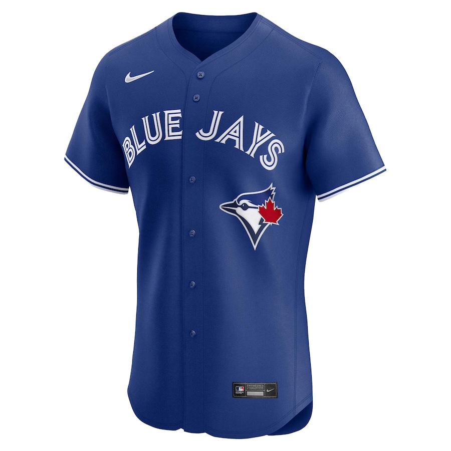 Men's Toronto Blue Jays Nike Royal Home Elite Jersey - Image 2