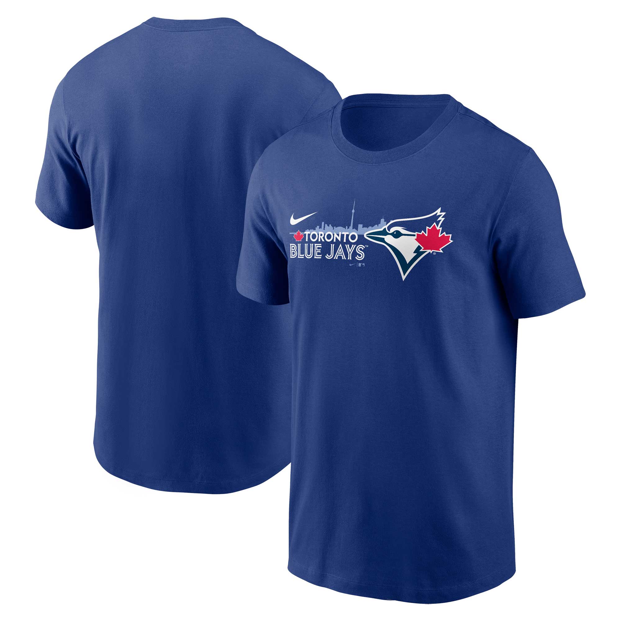 Men's Toronto Blue Jays Nike Royal Local Team Skyline T-Shirt