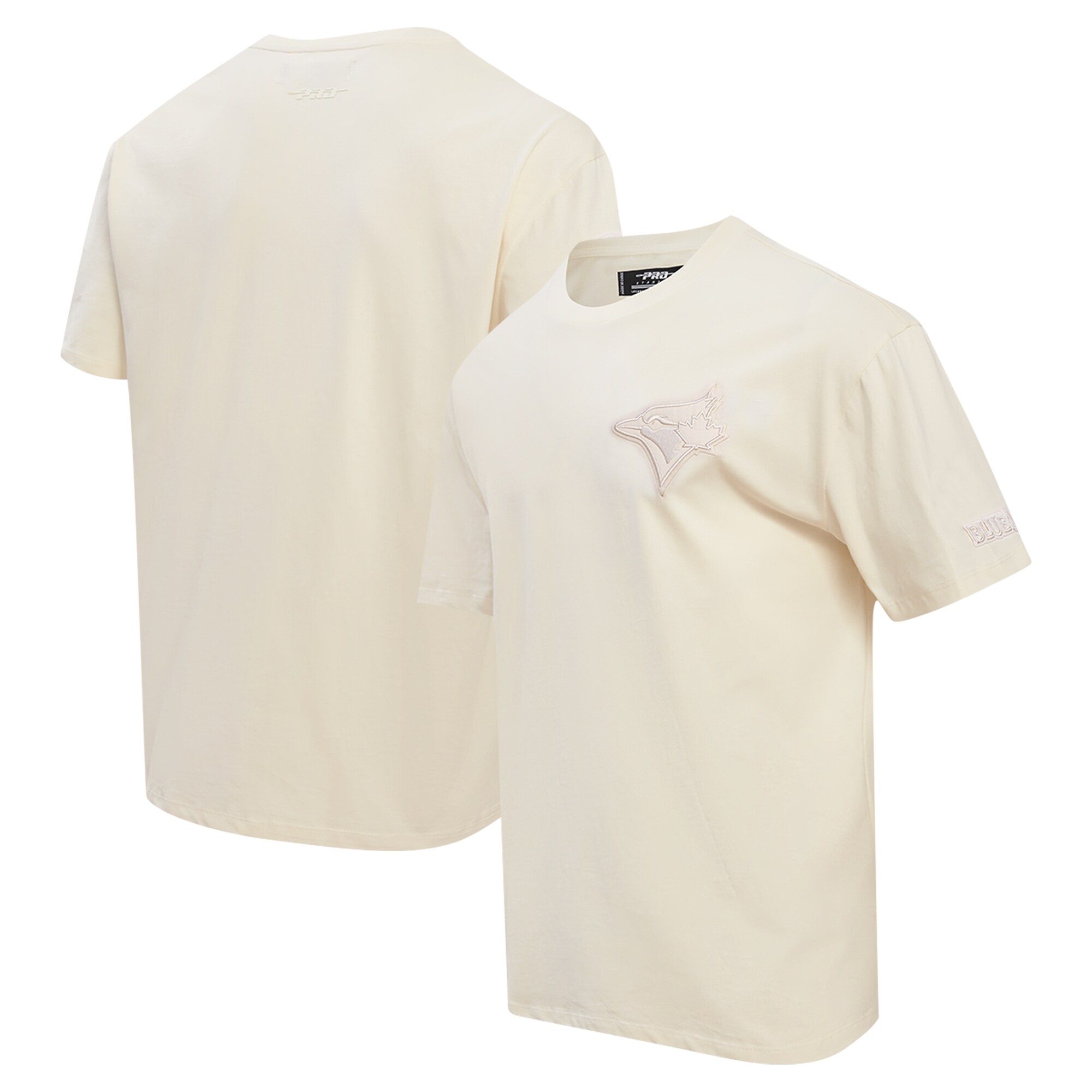 Men's Toronto Blue Jays Pro Standard Cream Neutral Drop Shoulder T-Shirt