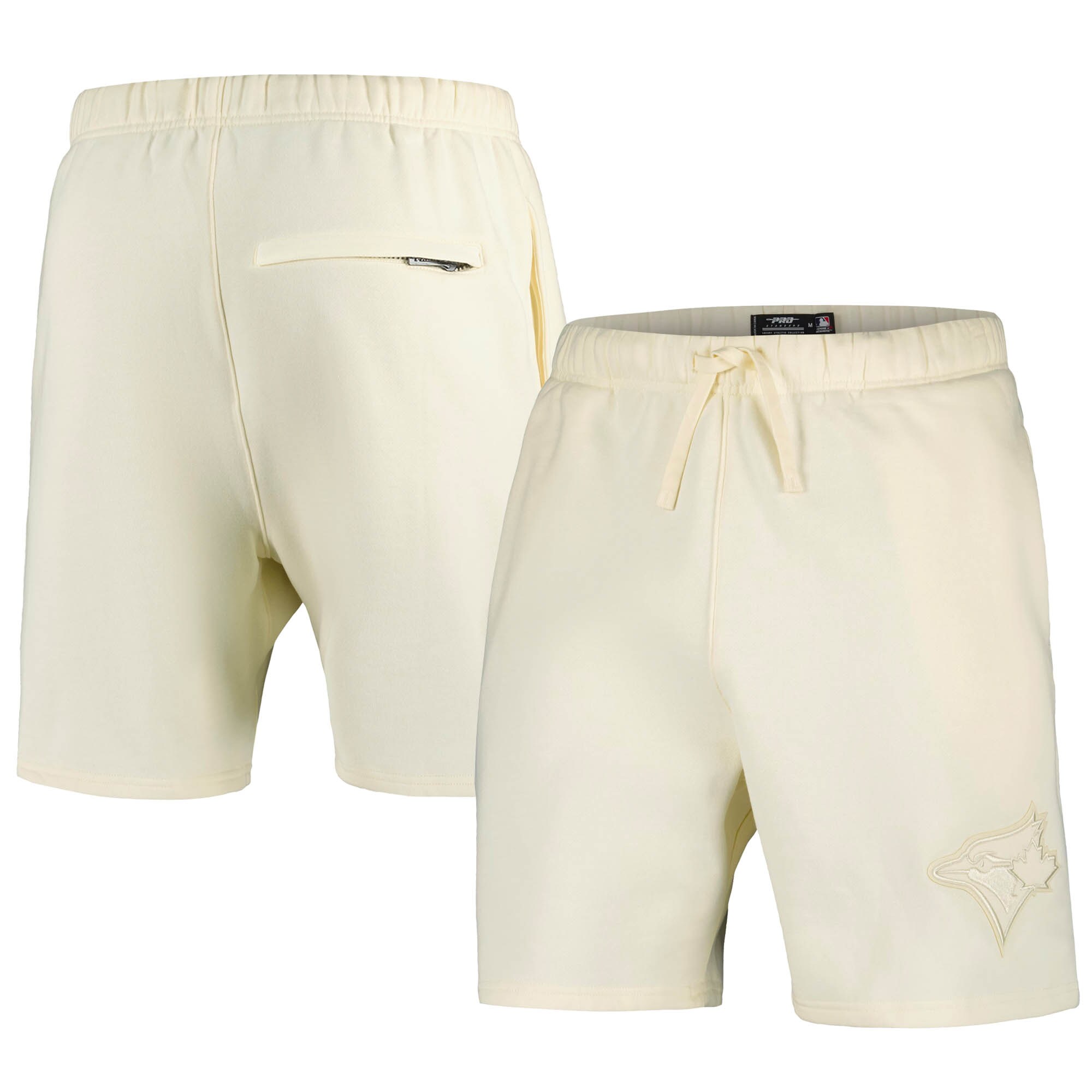 Men's Toronto Blue Jays Pro Standard Cream Neutral Fleece Shorts