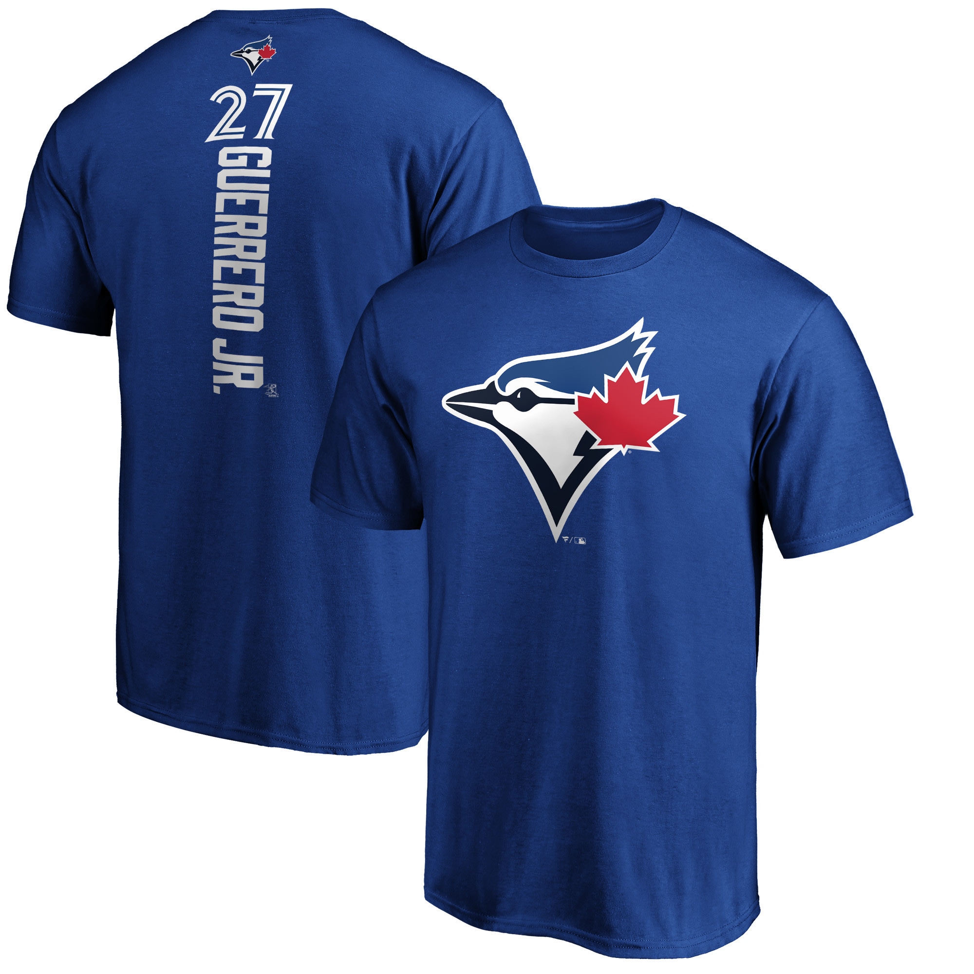 Men's Toronto Blue Jays Vladimir Guerrero Jr.  Branded Royal Playmaker Name & Number T-Shirt