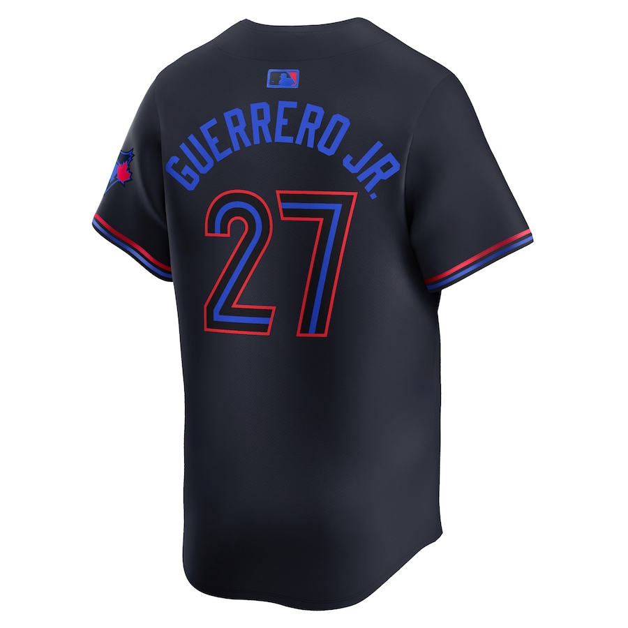 Men's Toronto Blue Jays Vladimir Guerrero Jr. Nike Black 2024 City Connect Limited Player Jersey - Image 3