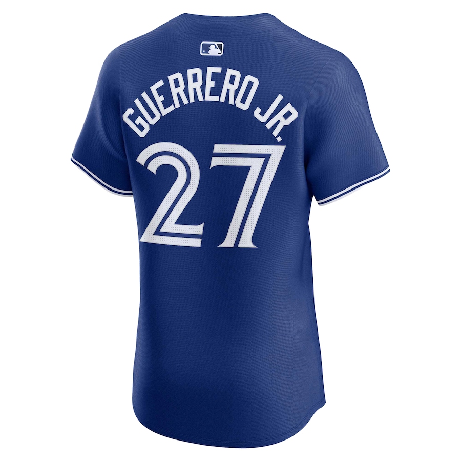 Men's Toronto Blue Jays Vladimir Guerrero Jr. Nike Royal Alternate Elite Player Jersey - Image 3