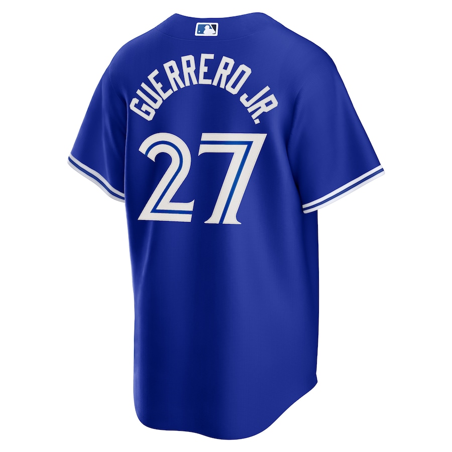 Men's Toronto Blue Jays Vladimir Guerrero Jr. Nike Royal Big & Tall Alternate Replica Player Jersey - Image 3