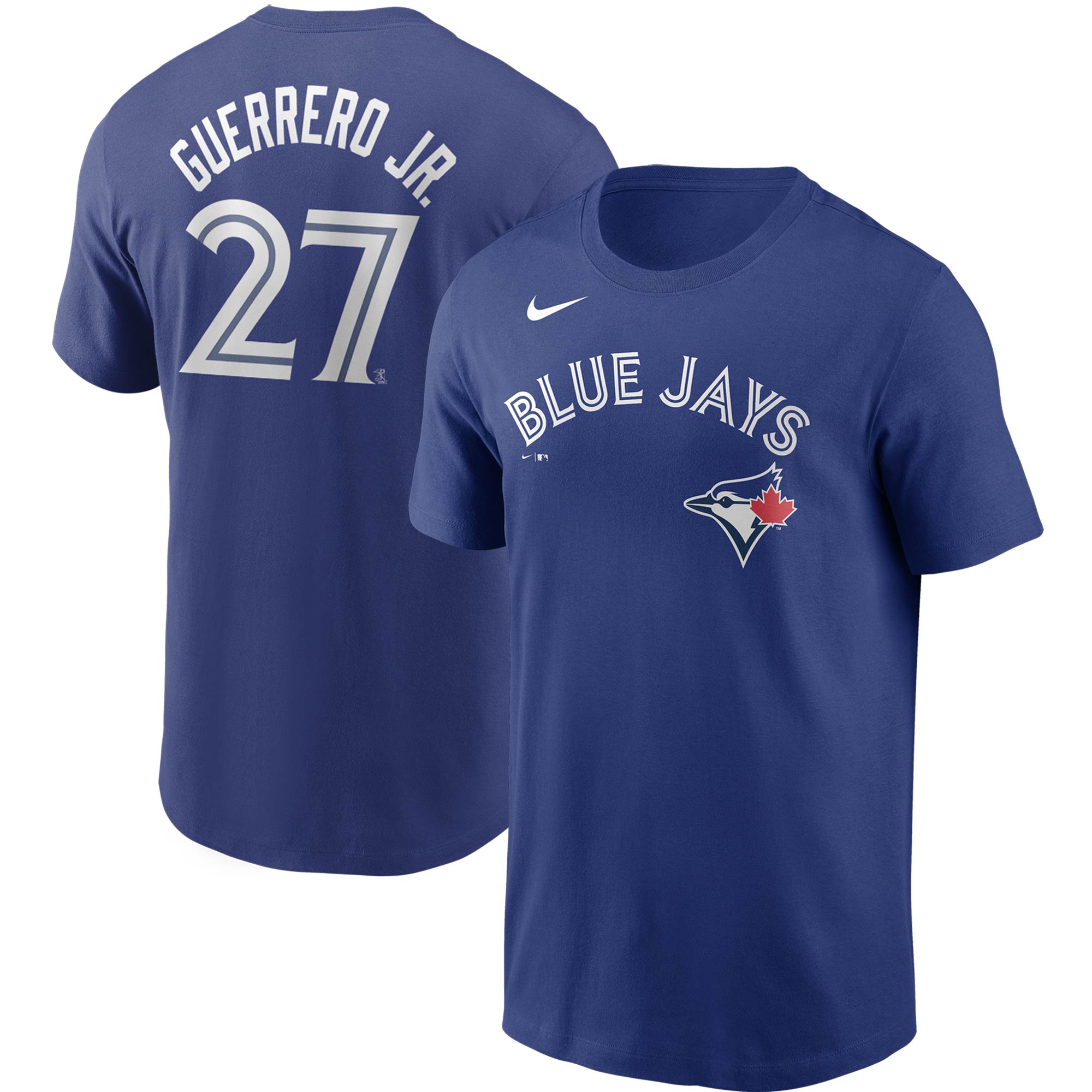 Men's Toronto Blue Jays Vladimir Guerrero Jr. Nike Royal Name & Number T-Shirt