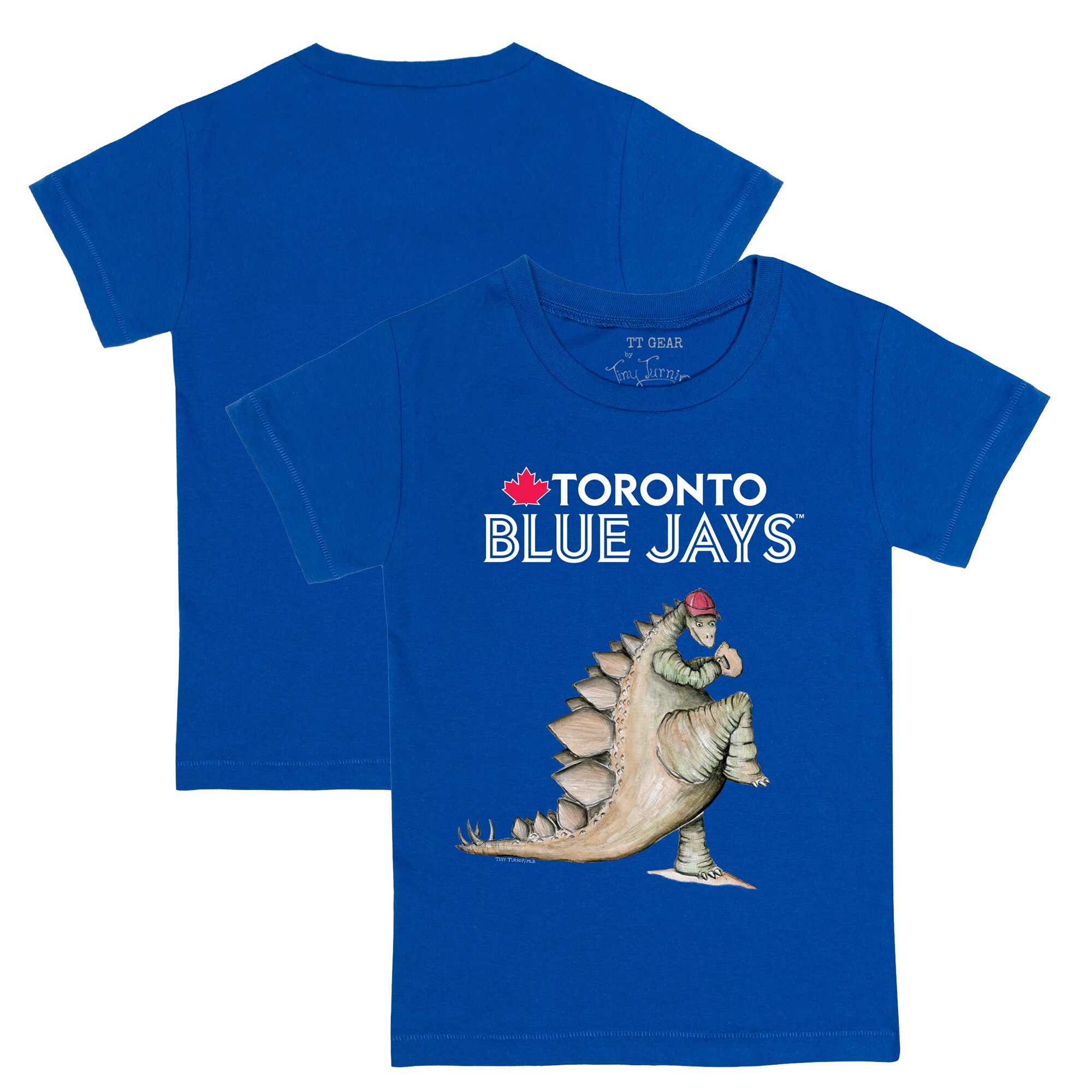 Toddler Toronto Blue Jays Tiny Turnip Royal Stega T-Shirt