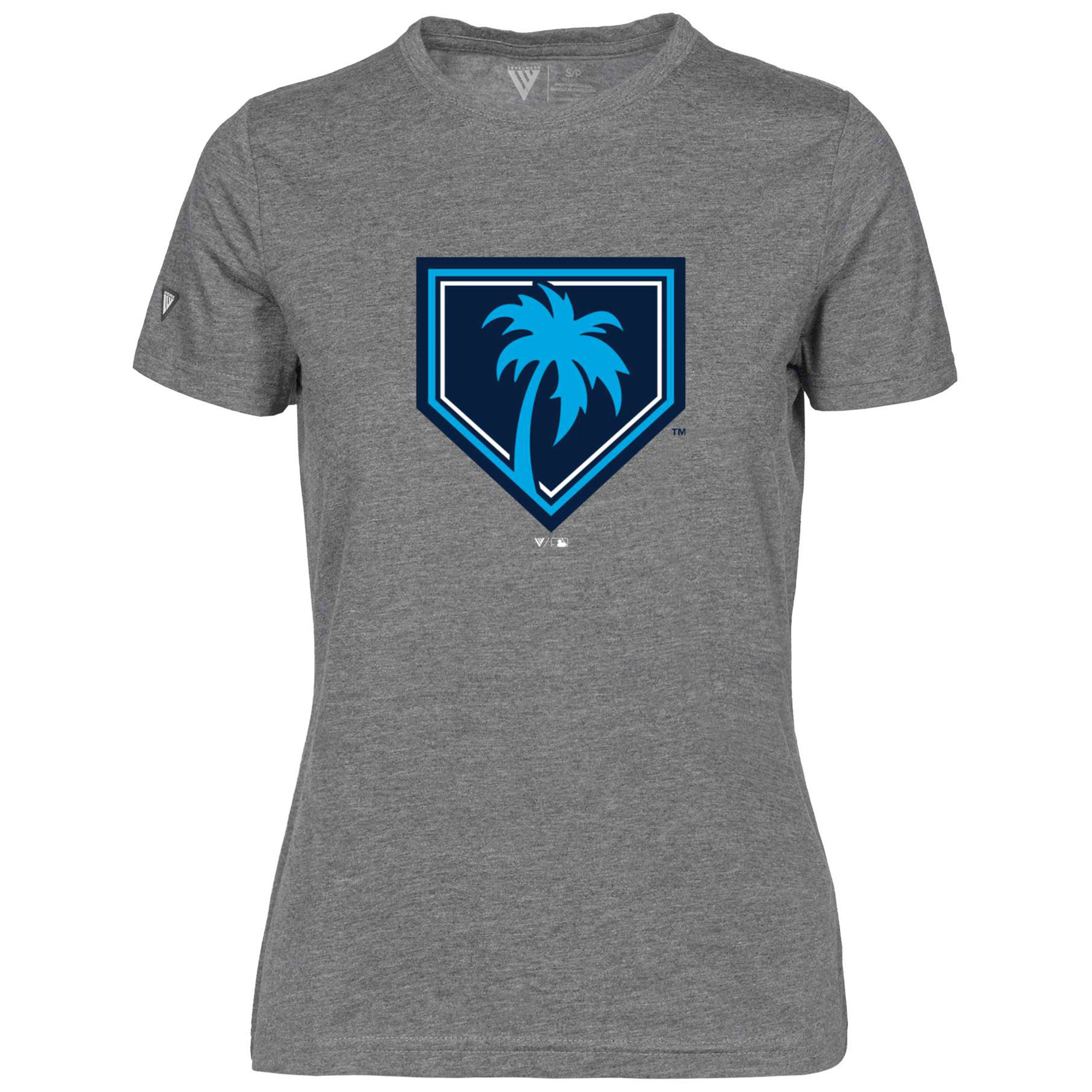 Women's Grapefruit League Levelwear Gray 2024 Spring Training Maddox T-Shirt