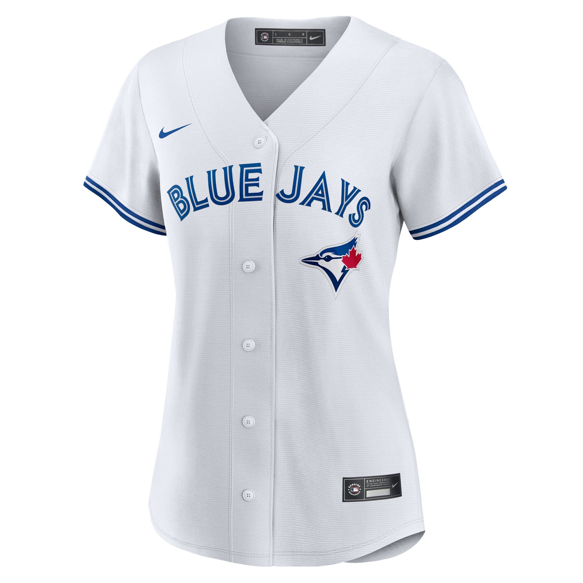 Women's Toronto Blue Jays Andr?s Gim?nez Nike White Home Replica Jersey - Image 2