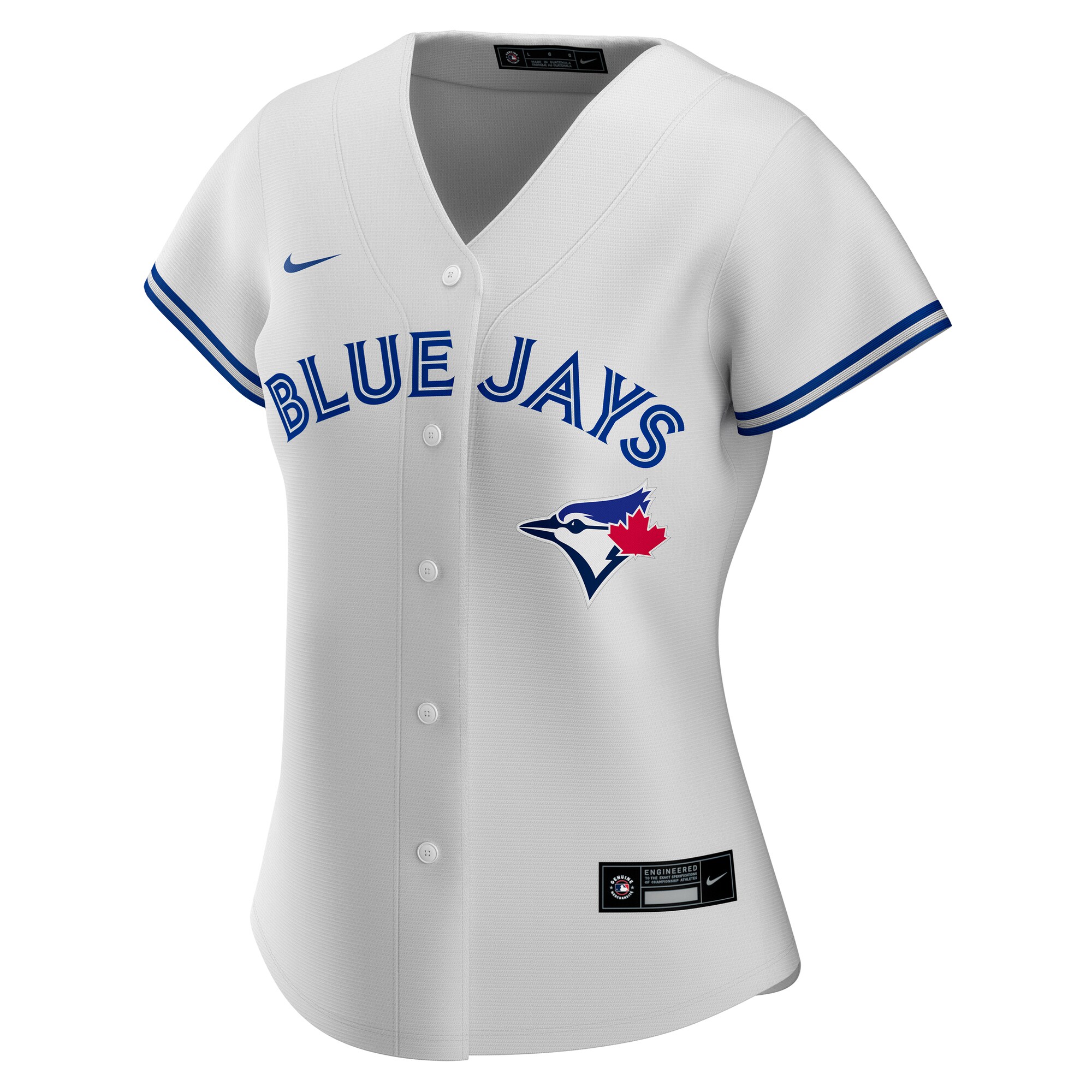 Women's Toronto Blue Jays George Springer Nike White Home Replica Jersey - Image 2