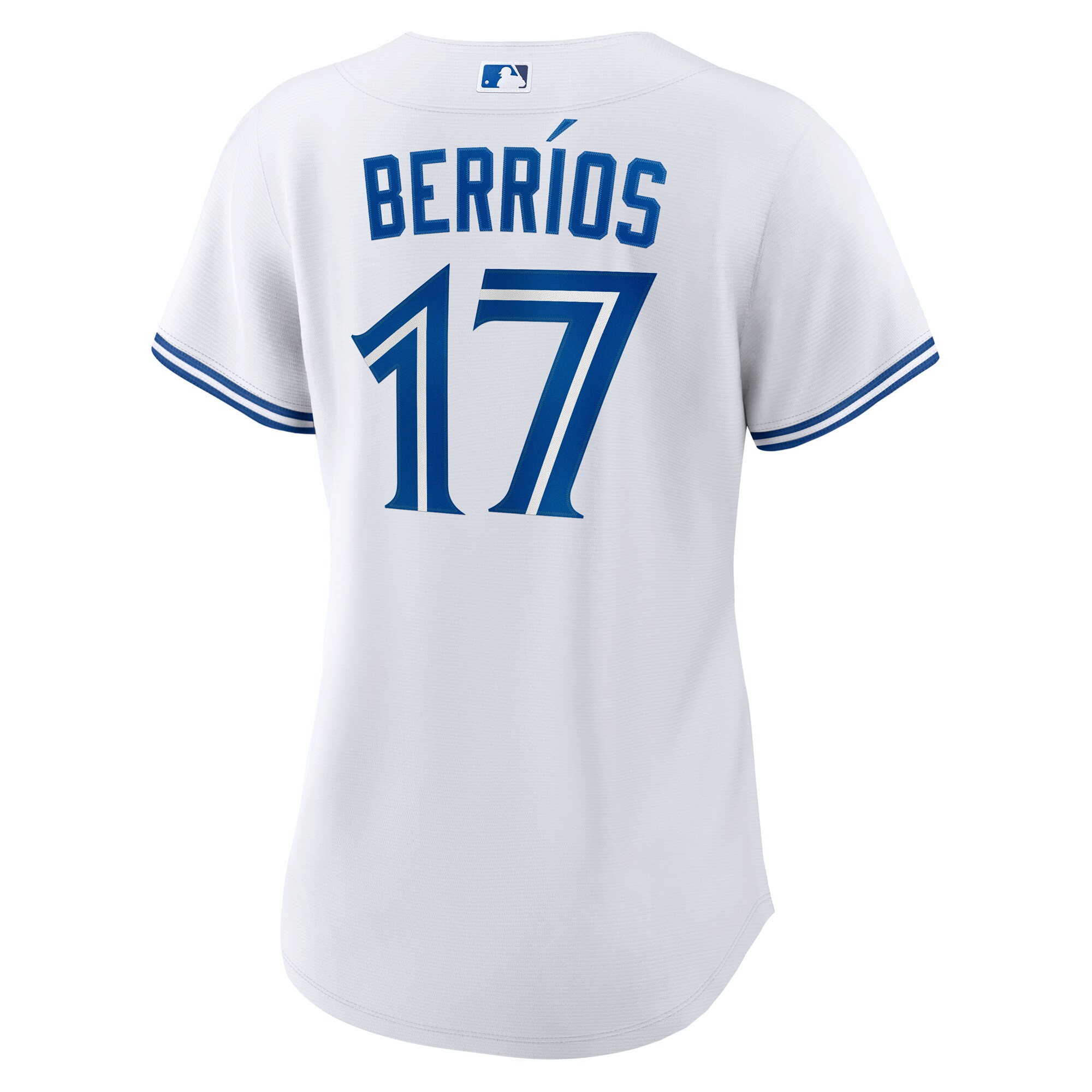 Women's Toronto Blue Jays Jos? Berr?os Nike White Home Replica Jersey - Image 3