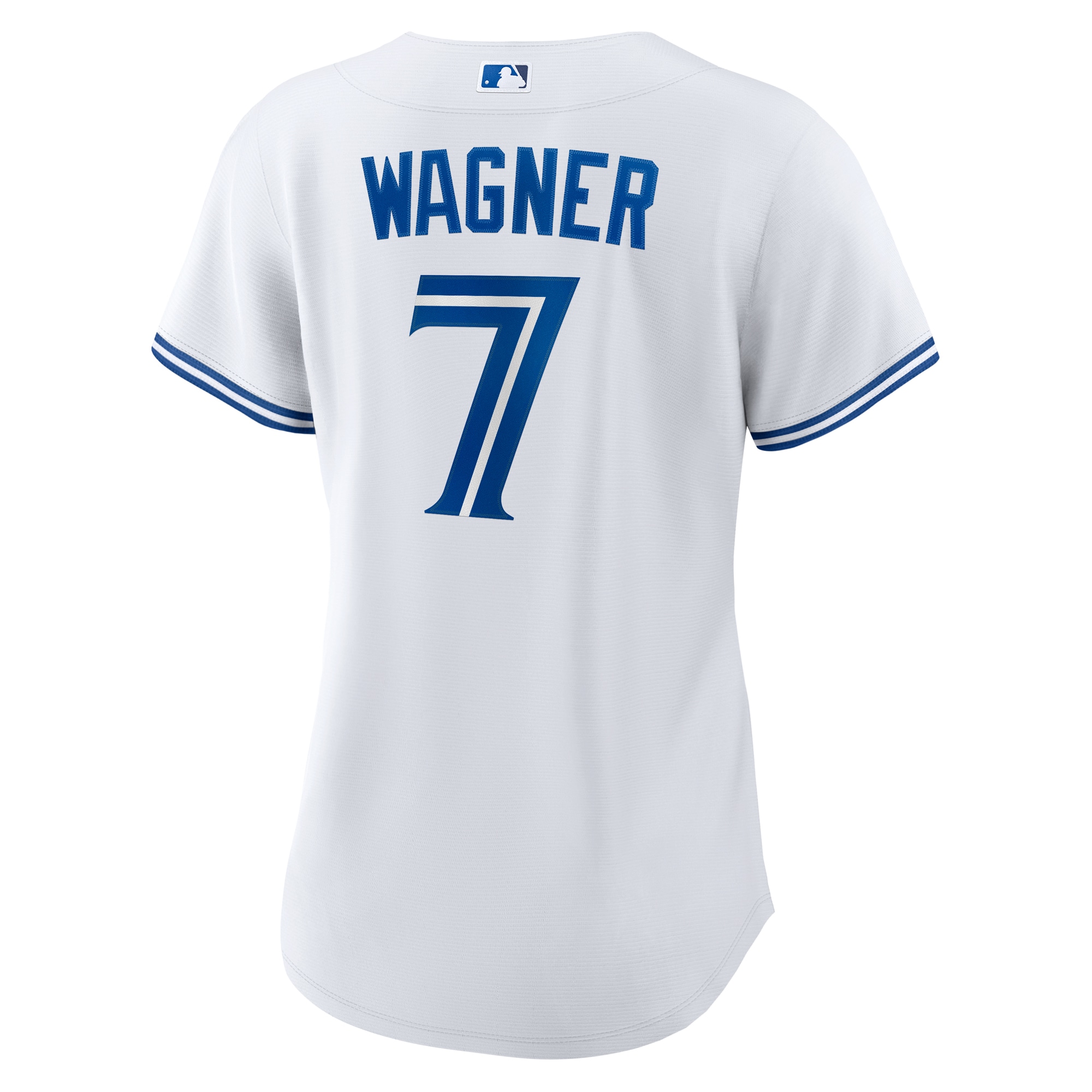 Women's Toronto Blue Jays Will Wagner Nike White Home Replica Jersey - Image 3