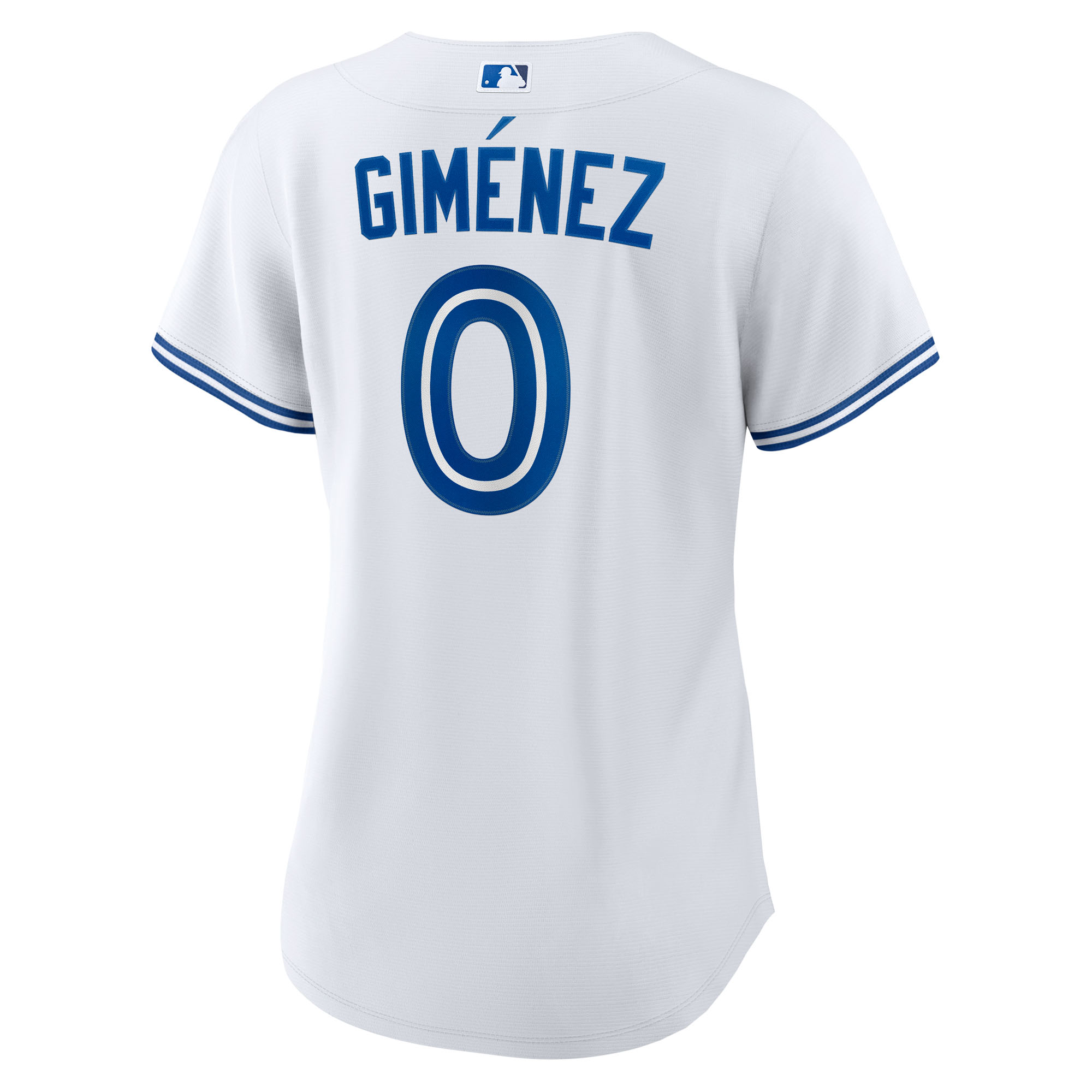 Women's Toronto Blue Jays Andr?s Gim?nez Nike White Home Replica Jersey - Image 3