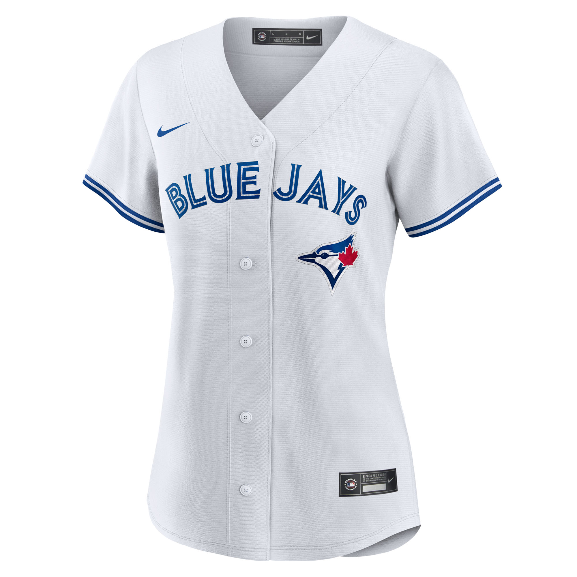Women's Toronto Blue Jays Andr?s Gim?nez Nike White Home Replica Jersey - Image 2