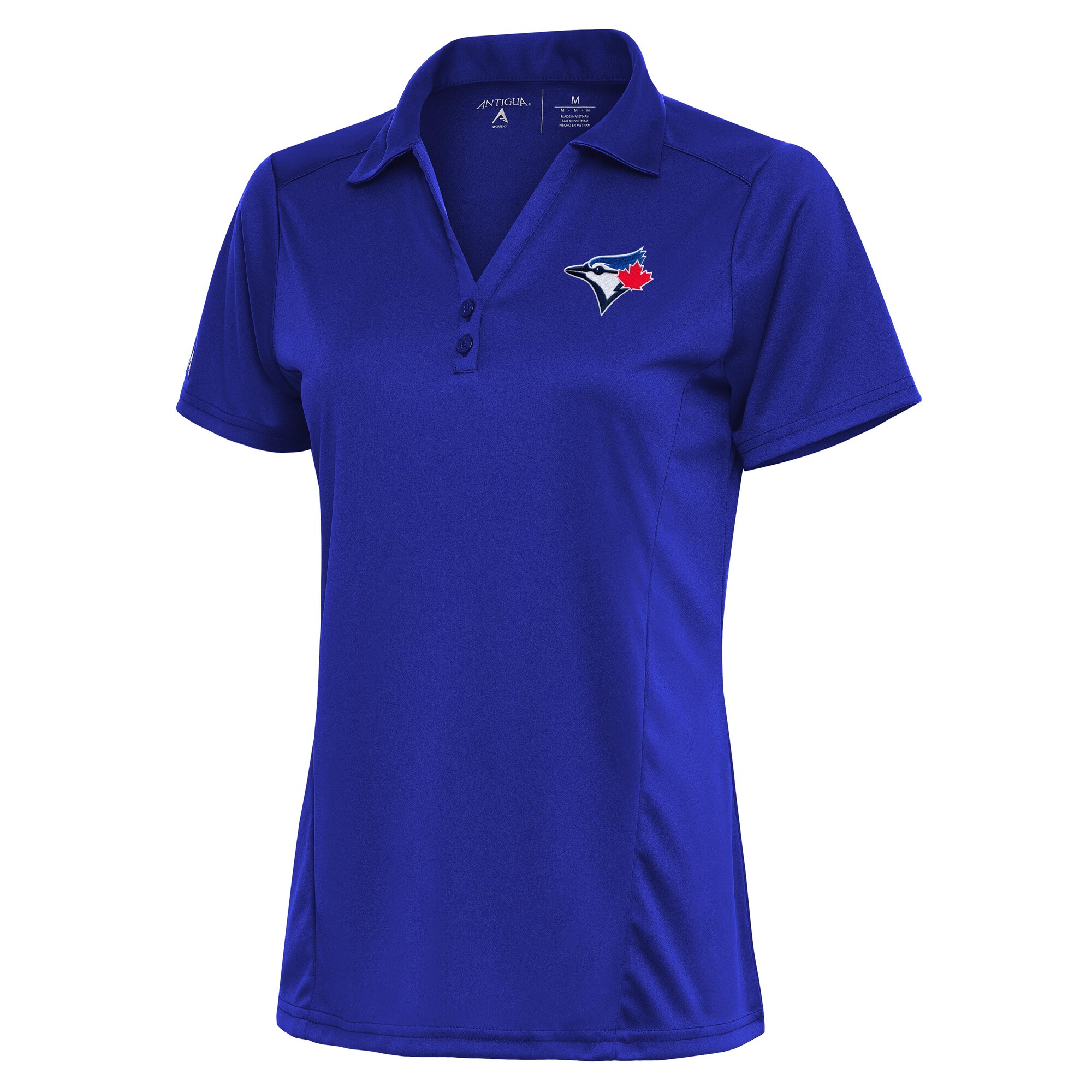 Women's Toronto Blue Jays Antigua Royal Team Logo Tribute Polo