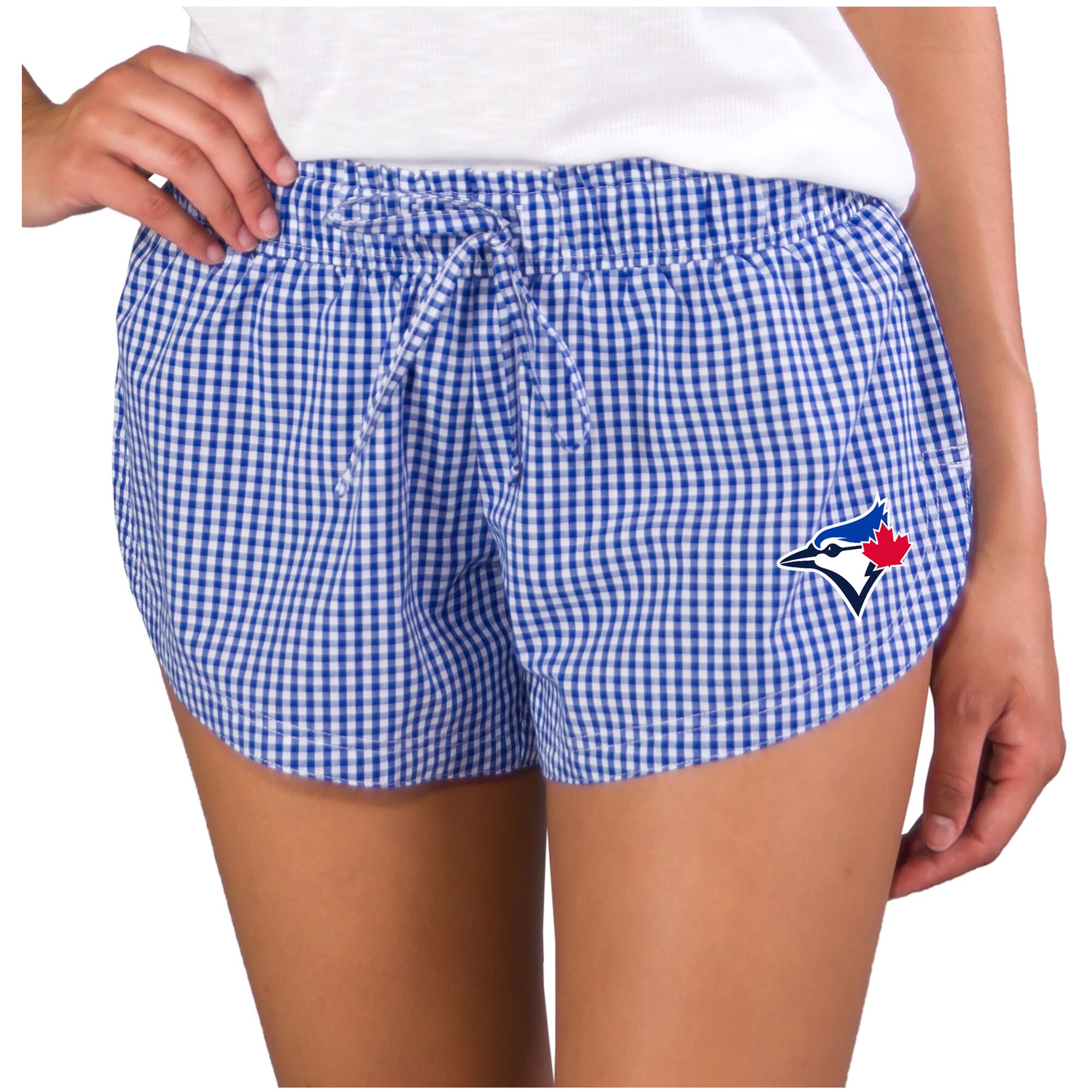 Women's Toronto Blue Jays Concepts Sport Royal Tradition Woven Shorts