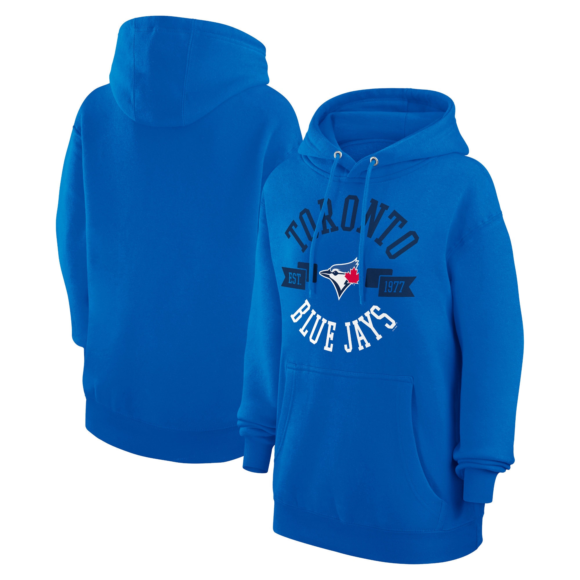 Women's Toronto Blue Jays G-III 4Her by Carl Banks Royal City Graphic Pullover Hoodie