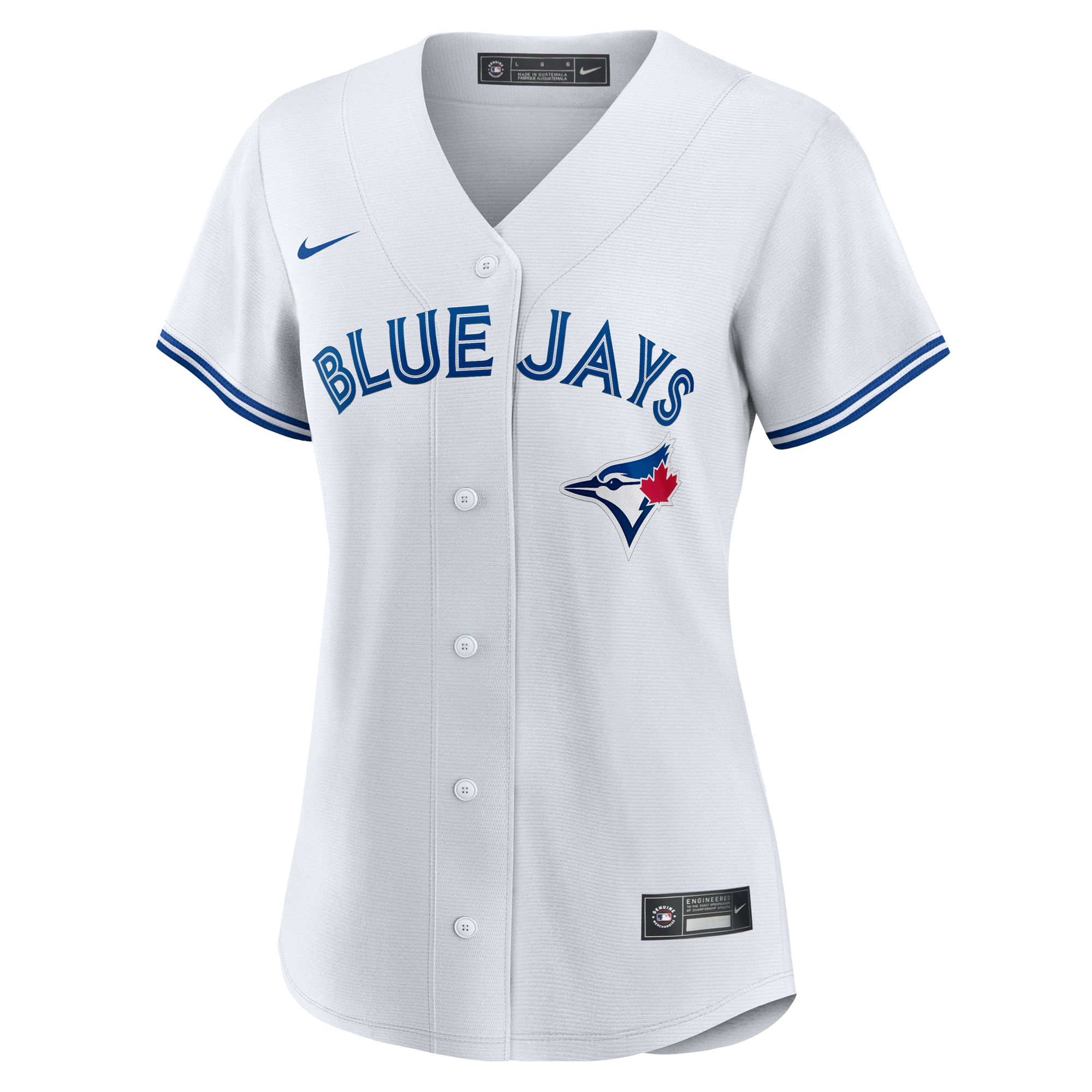 Women's Toronto Blue Jays Jos? Berr?os Nike White Home Replica Jersey - Image 2