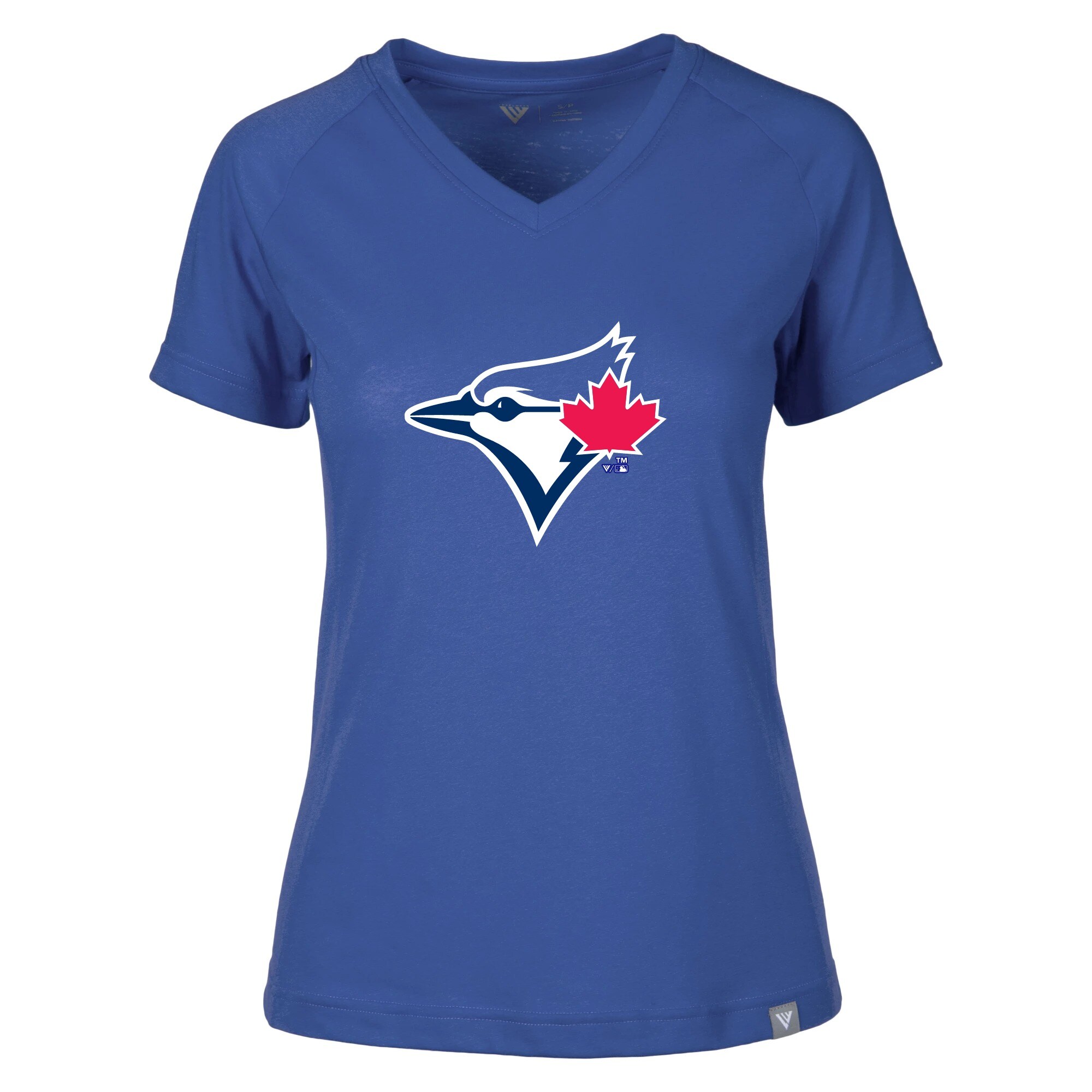 Women's Toronto Blue Jays Levelwear Royal Ariya V-Neck T-Shirt