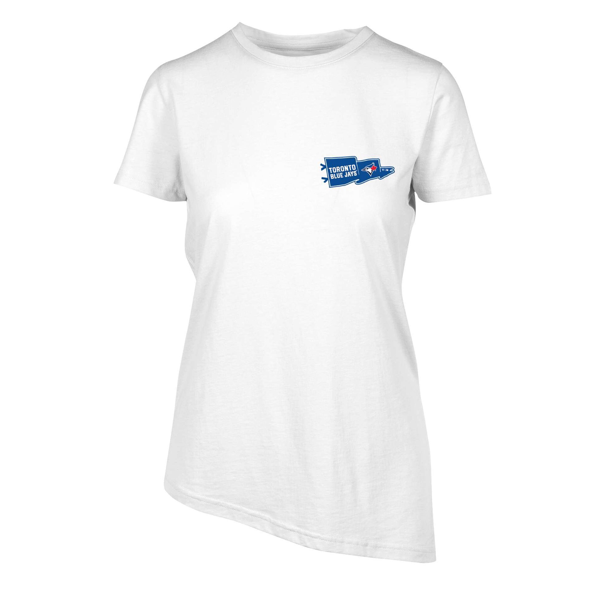 Women's Toronto Blue Jays  Levelwear White  Birch Rafters T-Shirt