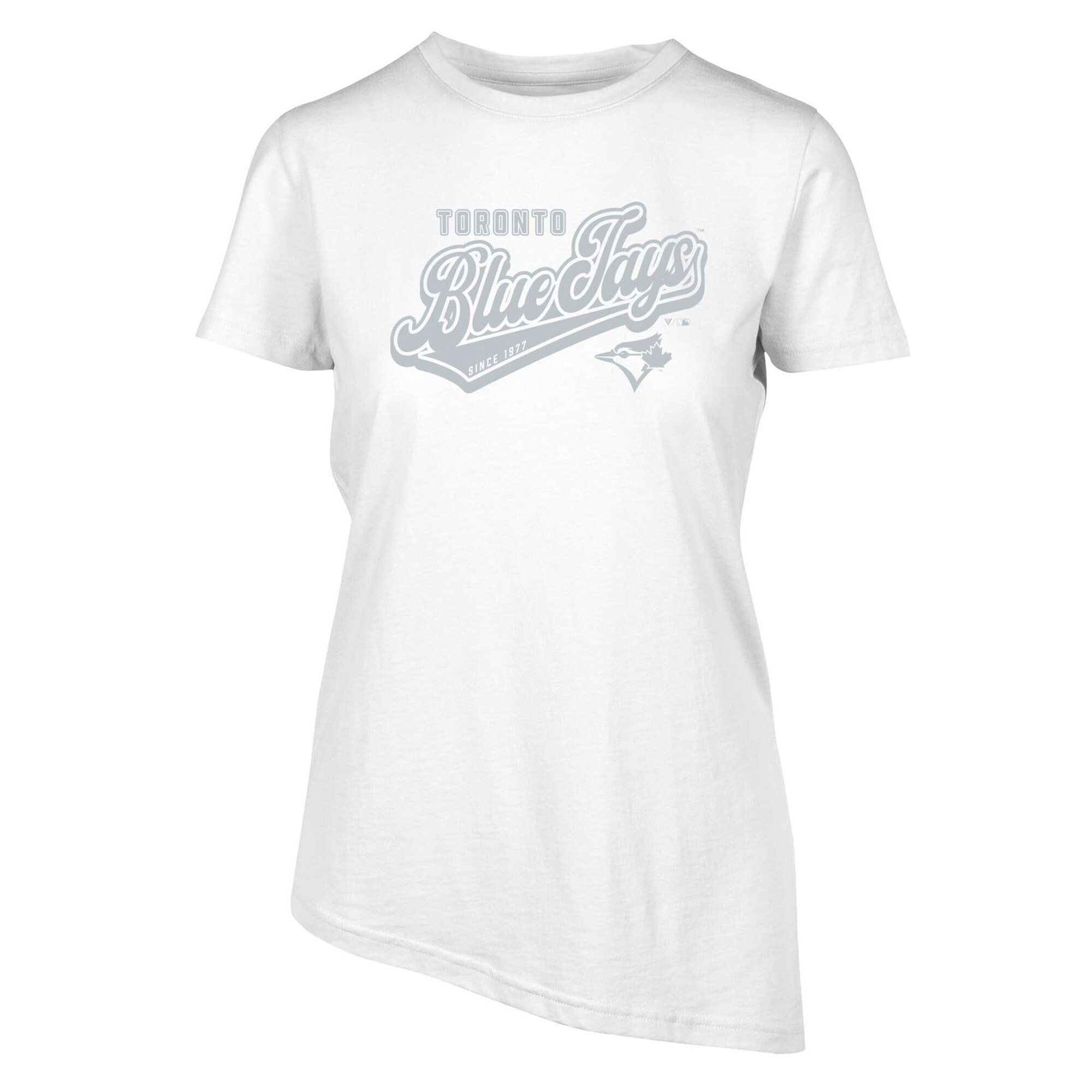 Women's Toronto Blue Jays  Levelwear White  Birch Sweep T-Shirt
