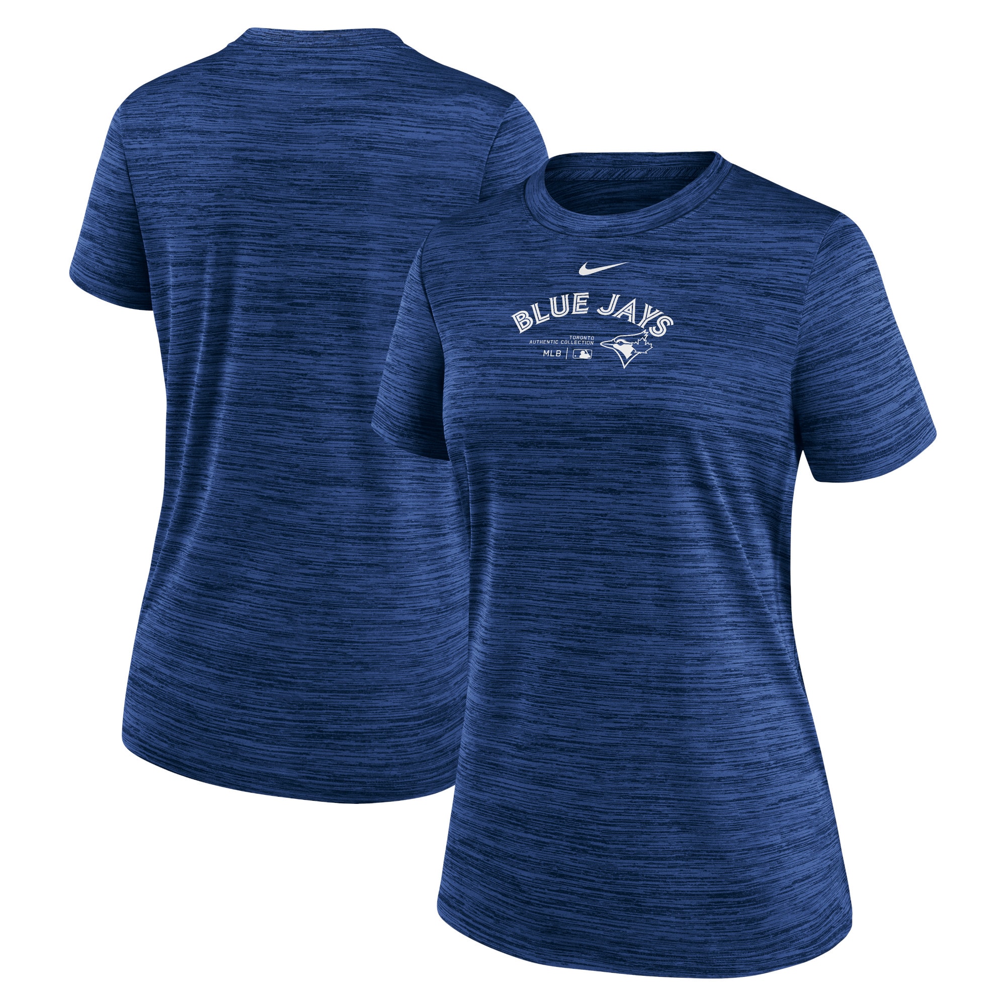 Women's Toronto Blue Jays Nike Royal Authentic Collection Velocity Performance T-Shirt