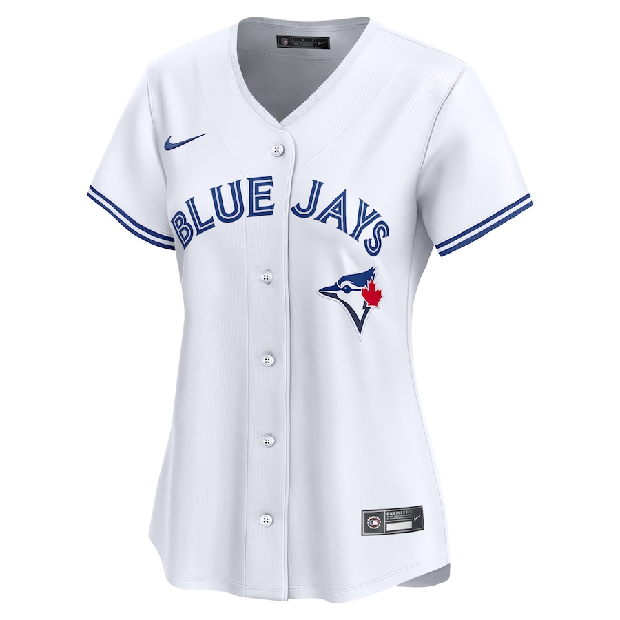 Women's Toronto Blue Jays Nike White #1 Mom Home Limited Jersey - Image 2