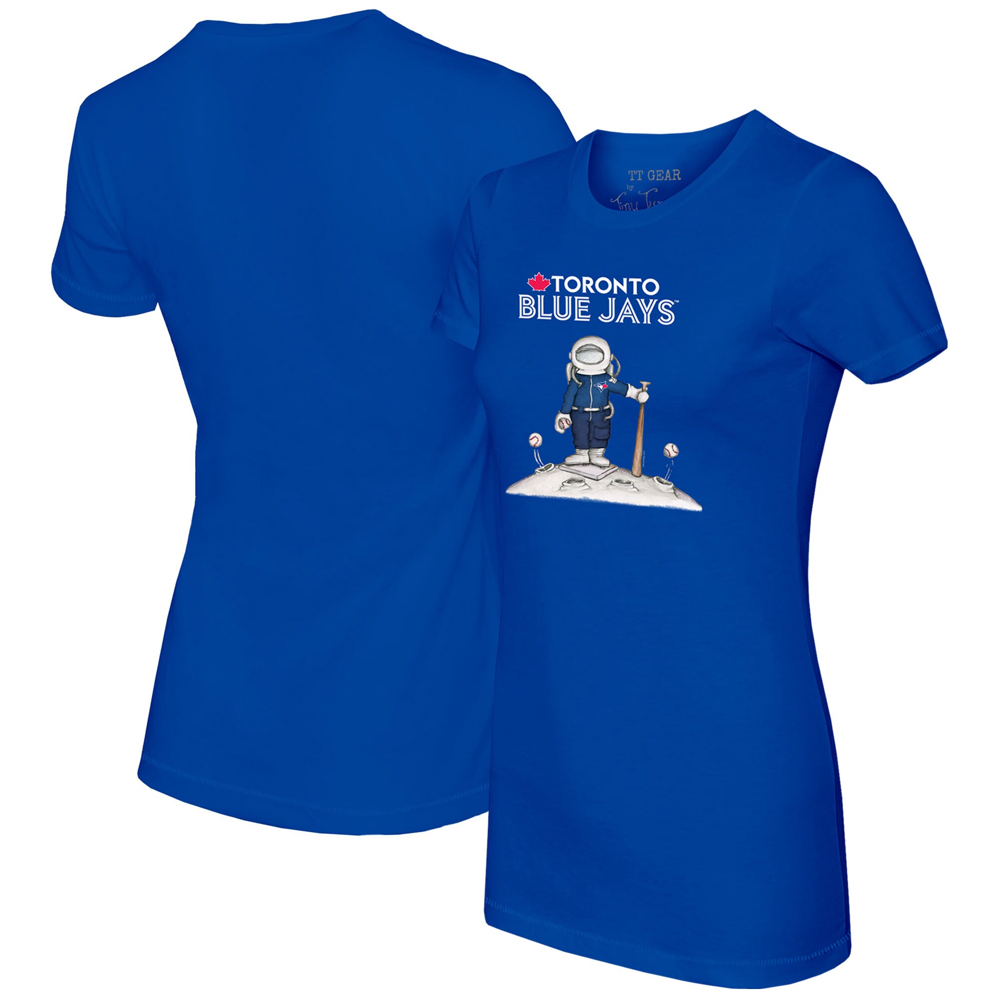 Women's Toronto Blue Jays Tiny Turnip Royal Astronaut T-Shirt