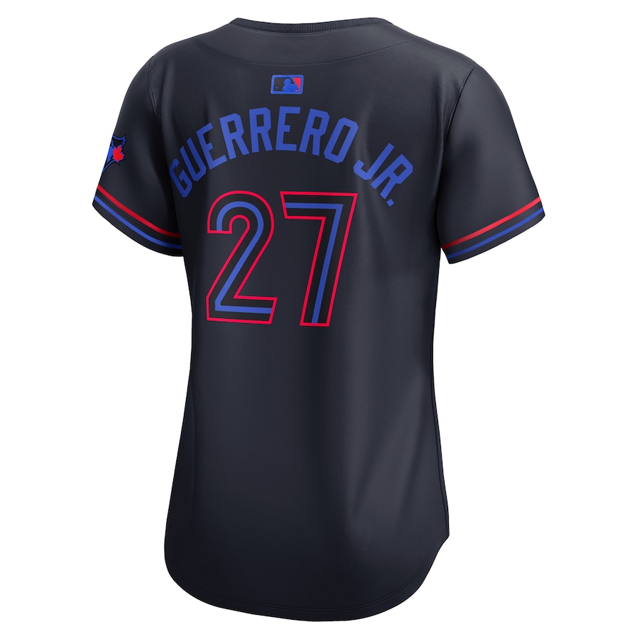 Women's Toronto Blue Jays Vladimir Guerrero Jr. Nike Navy 2024 City Connect Limited Player Jersey - Image 3