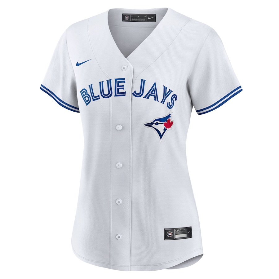 Women's Toronto Blue Jays Vladimir Guerrero Jr. Nike White Home Replica Player Jersey - Image 2