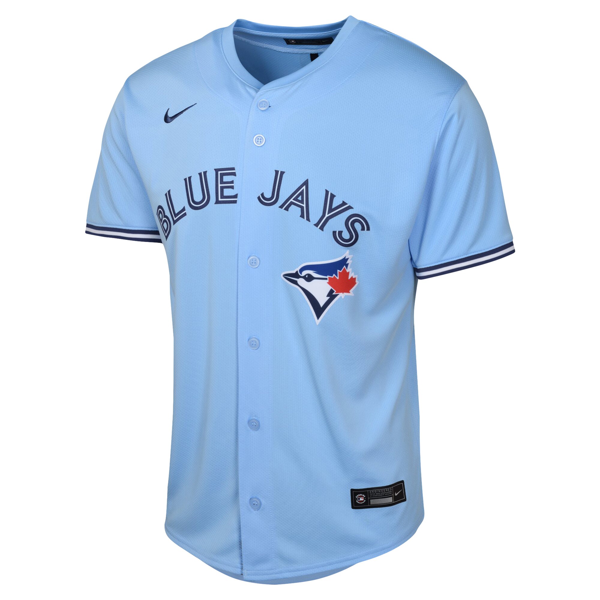 Youth Toronto Blue Jays Nike Powder Blue Alternate Limited Jersey - Image 2