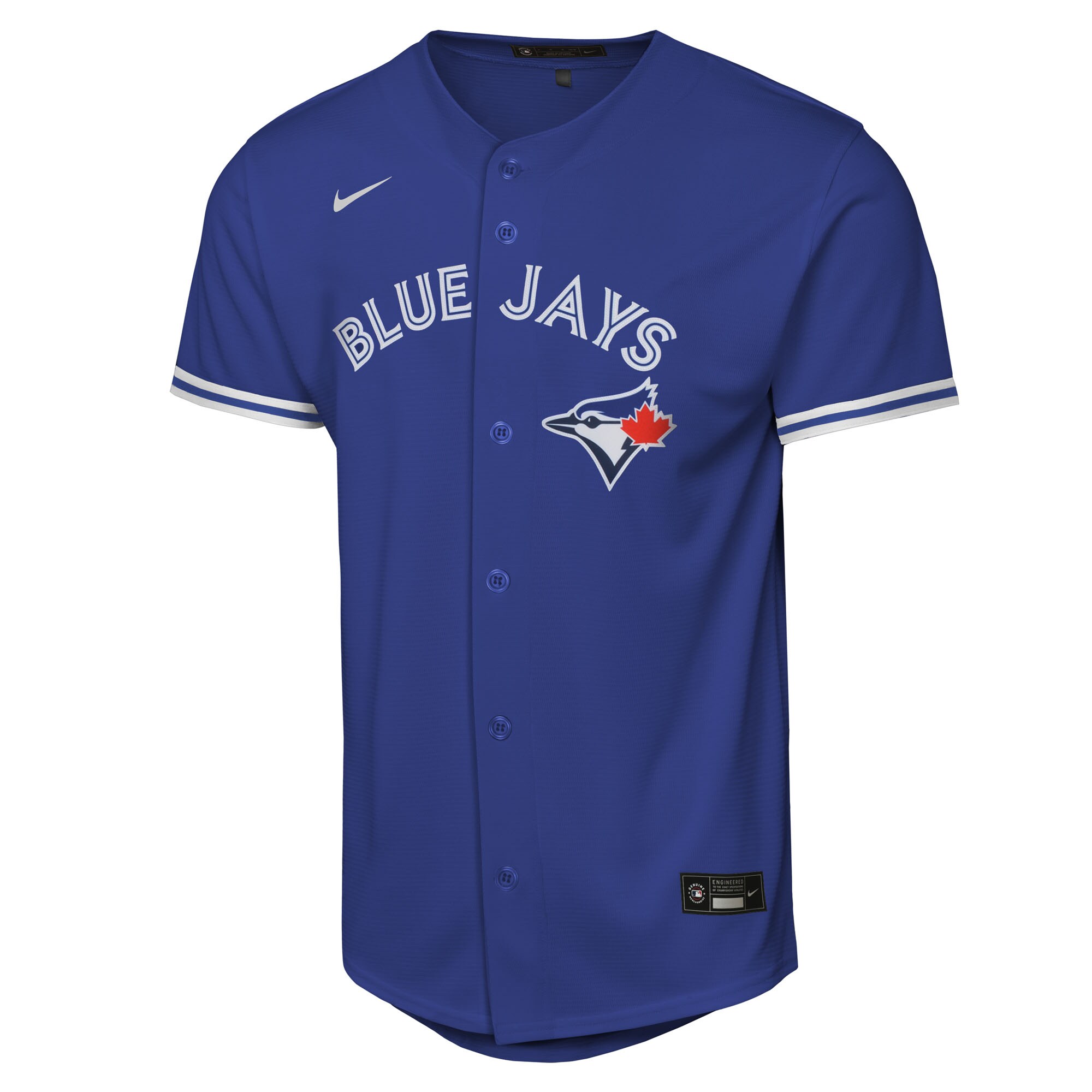Youth Toronto Blue Jays Nike Royal Alternate 2 Replica Jersey - Image 2