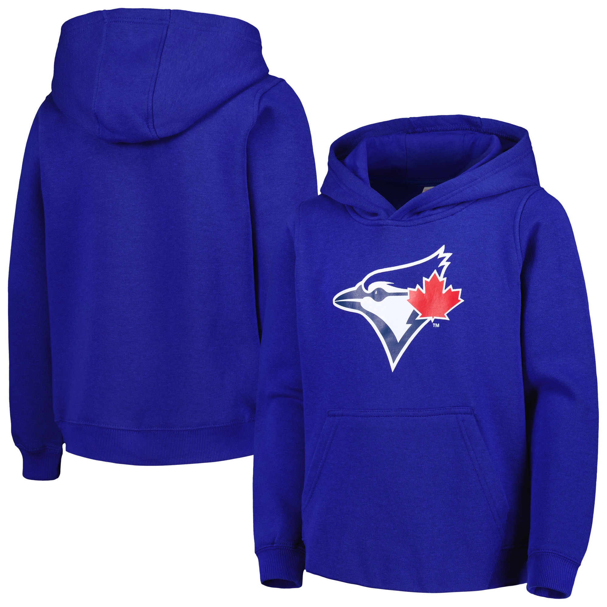 Youth Toronto Blue Jays Royal Team Primary Logo Pullover Hoodie