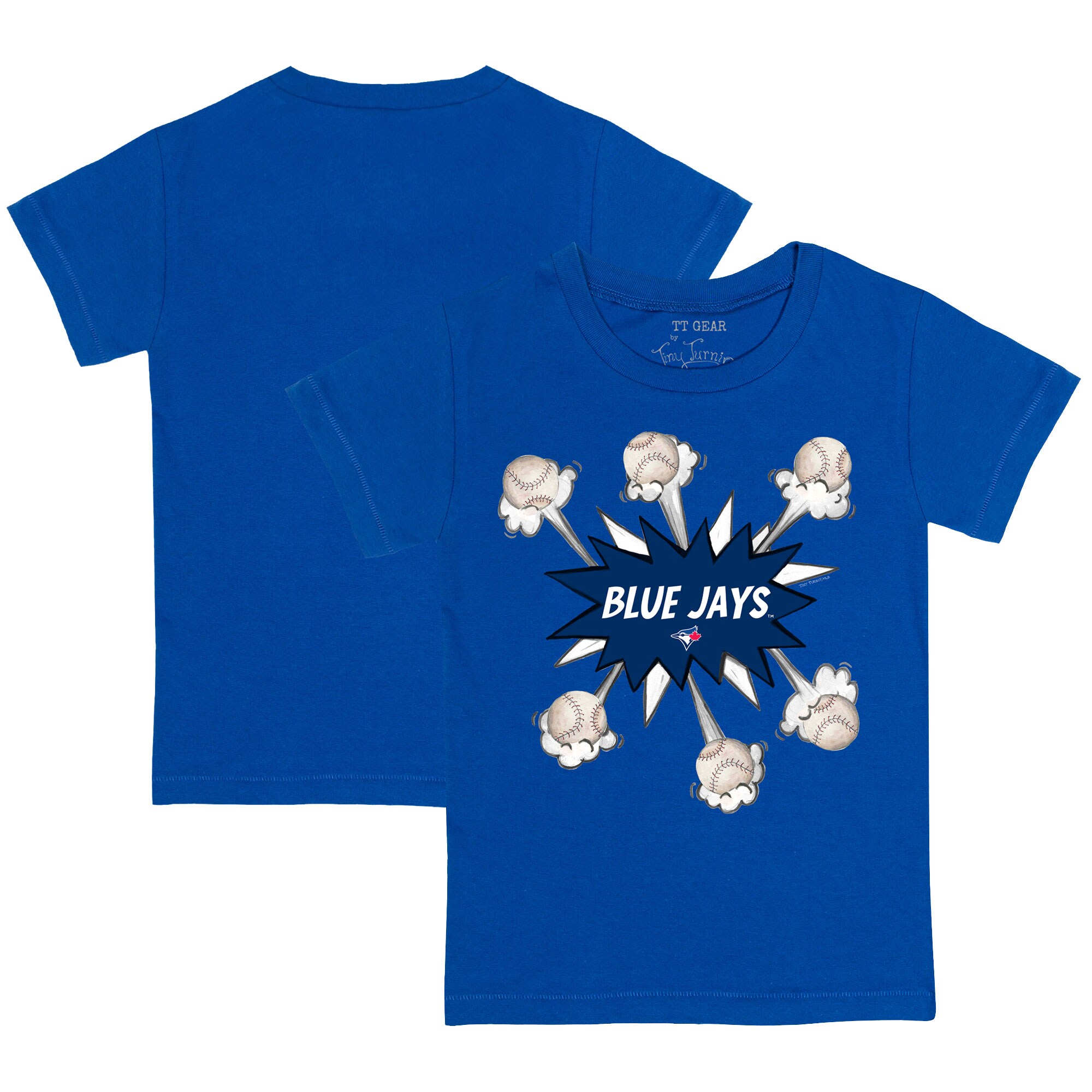 Youth Toronto Blue Jays Tiny Turnip Royal Baseball Pow T-Shirt