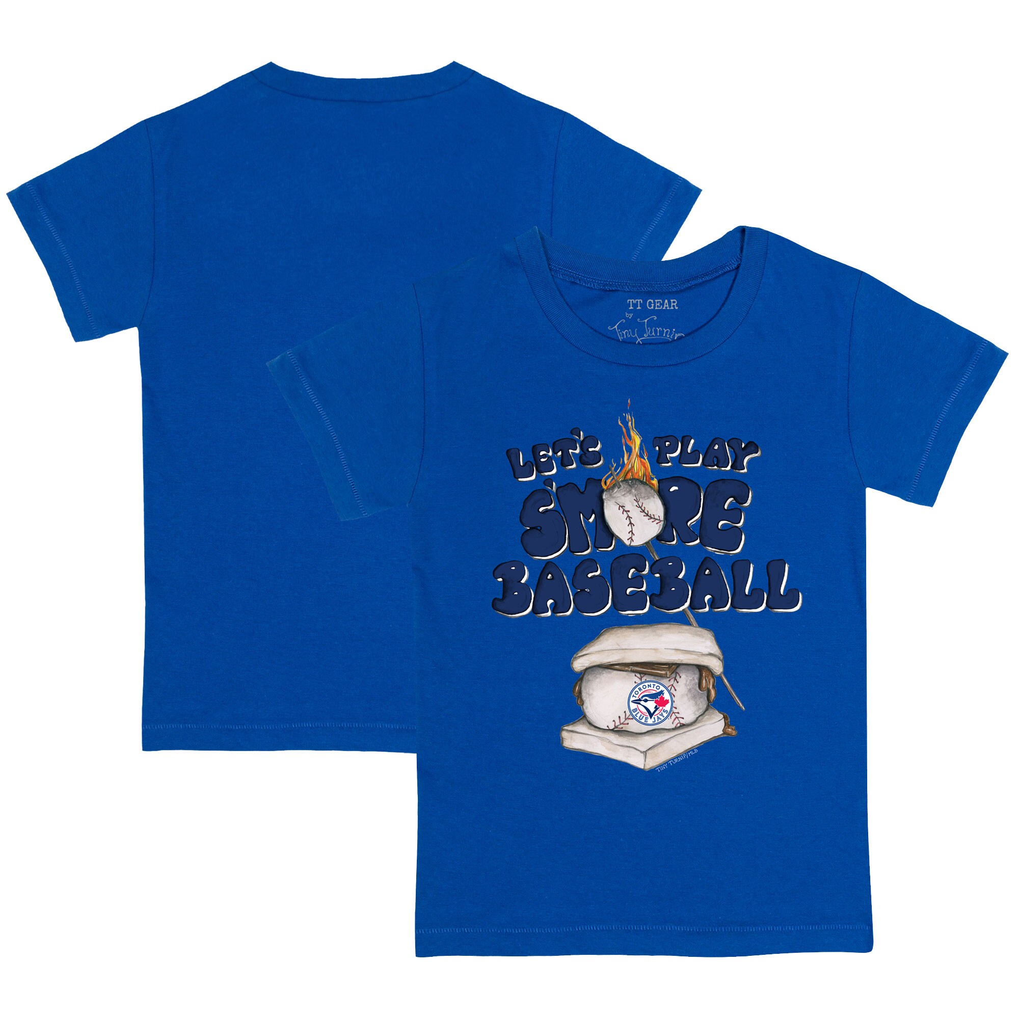 Youth Toronto Blue Jays Tiny Turnip Royal Smores T-Shirt