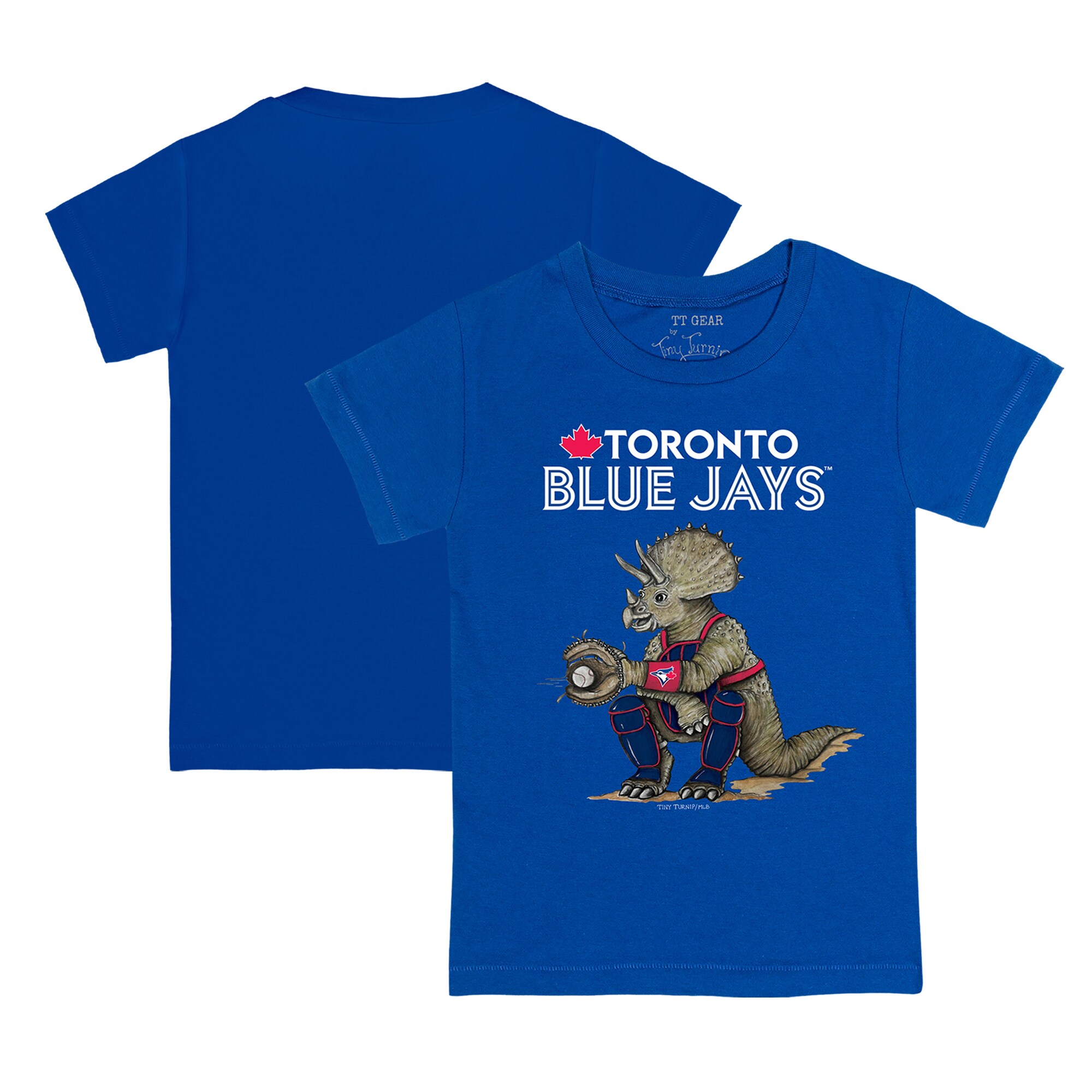 Youth Toronto Blue Jays Tiny Turnip Royal Triceratops T-Shirt