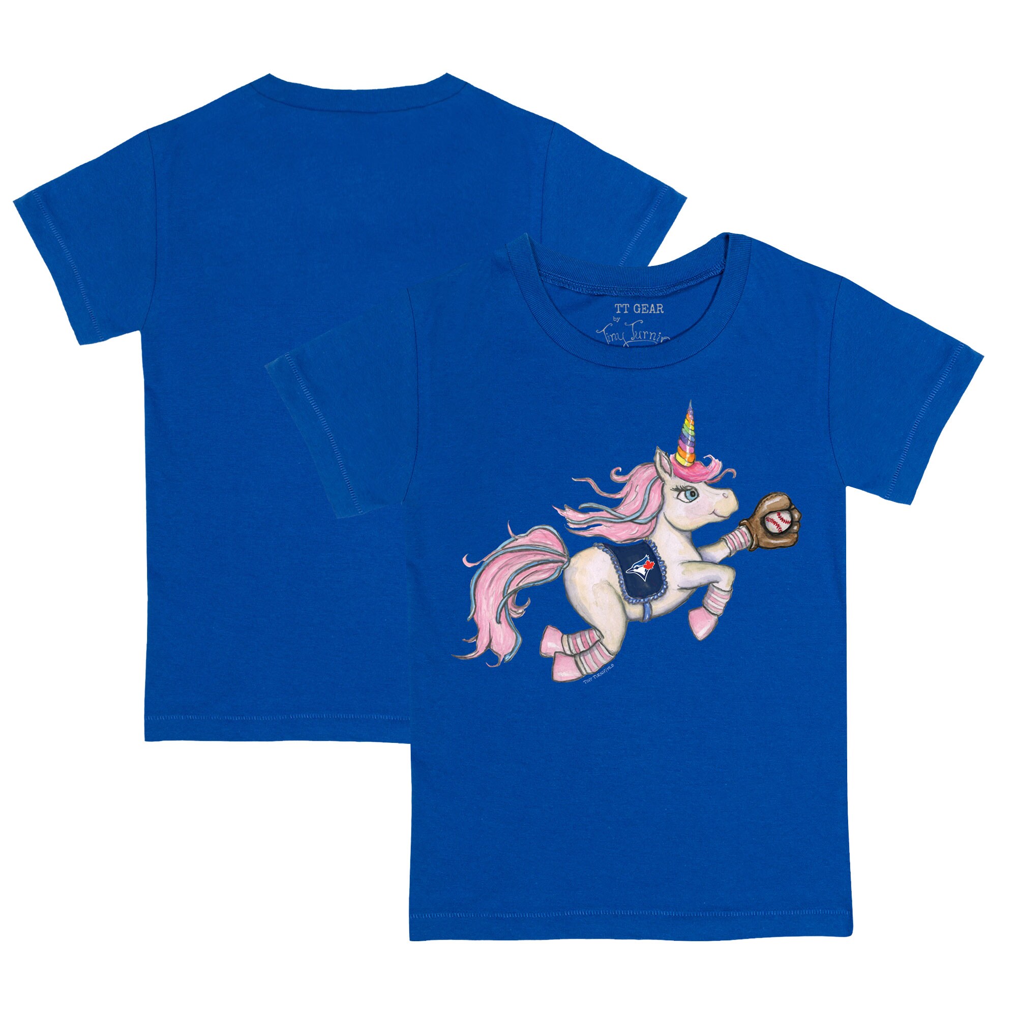 Youth Toronto Blue Jays Tiny Turnip Royal Unicorn T-Shirt