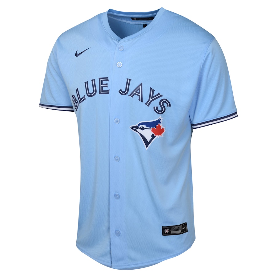 Youth Toronto Blue Jays Vladimir Guerrero Jr. Nike Powder Blue Alternate Limited Player Jersey - Image 2
