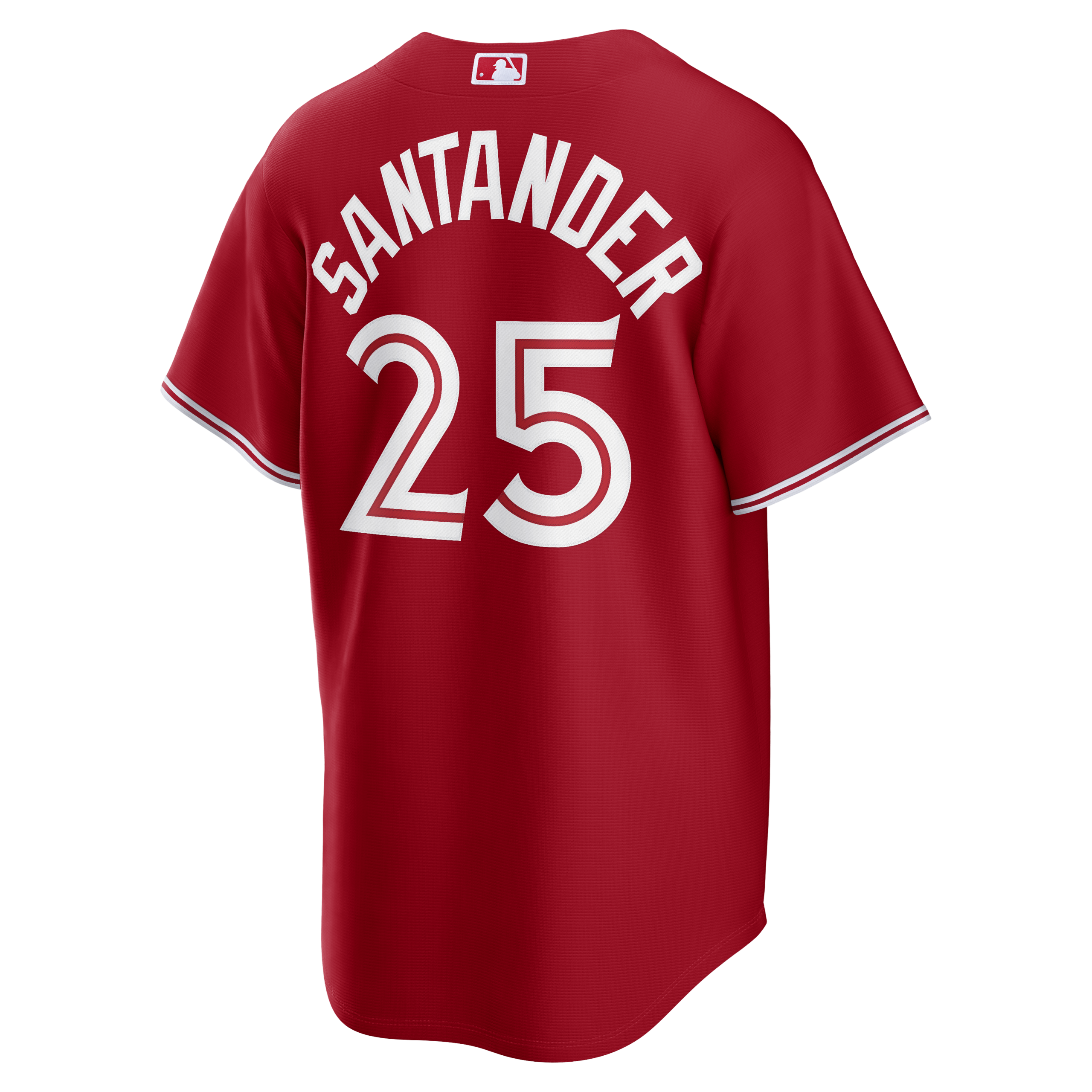 Men's Toronto Blue Jays Anthony Santander Nike Red Canada Day Replica Jersey - Image 3