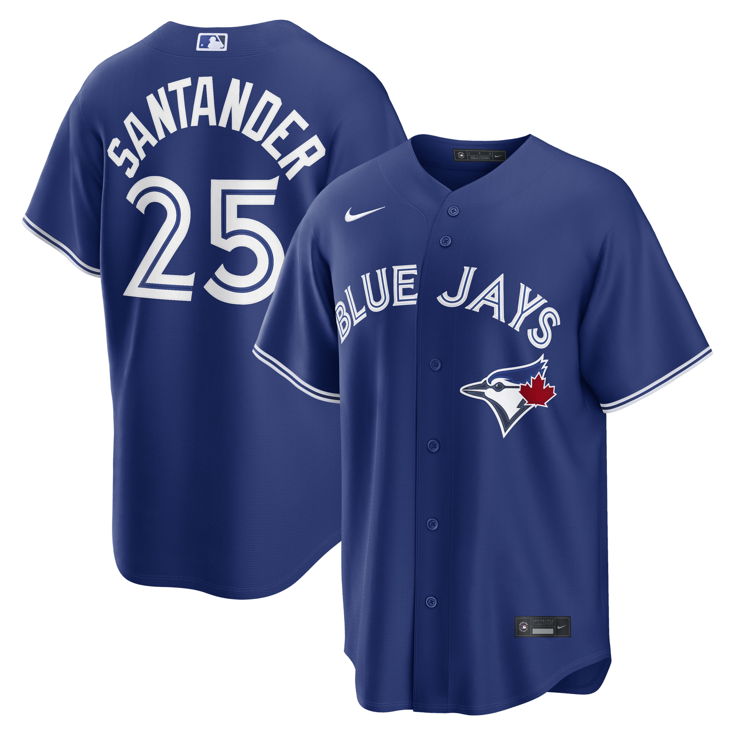 Men's Toronto Blue Jays Anthony Santander Nike Royal Alternate Replica Jersey